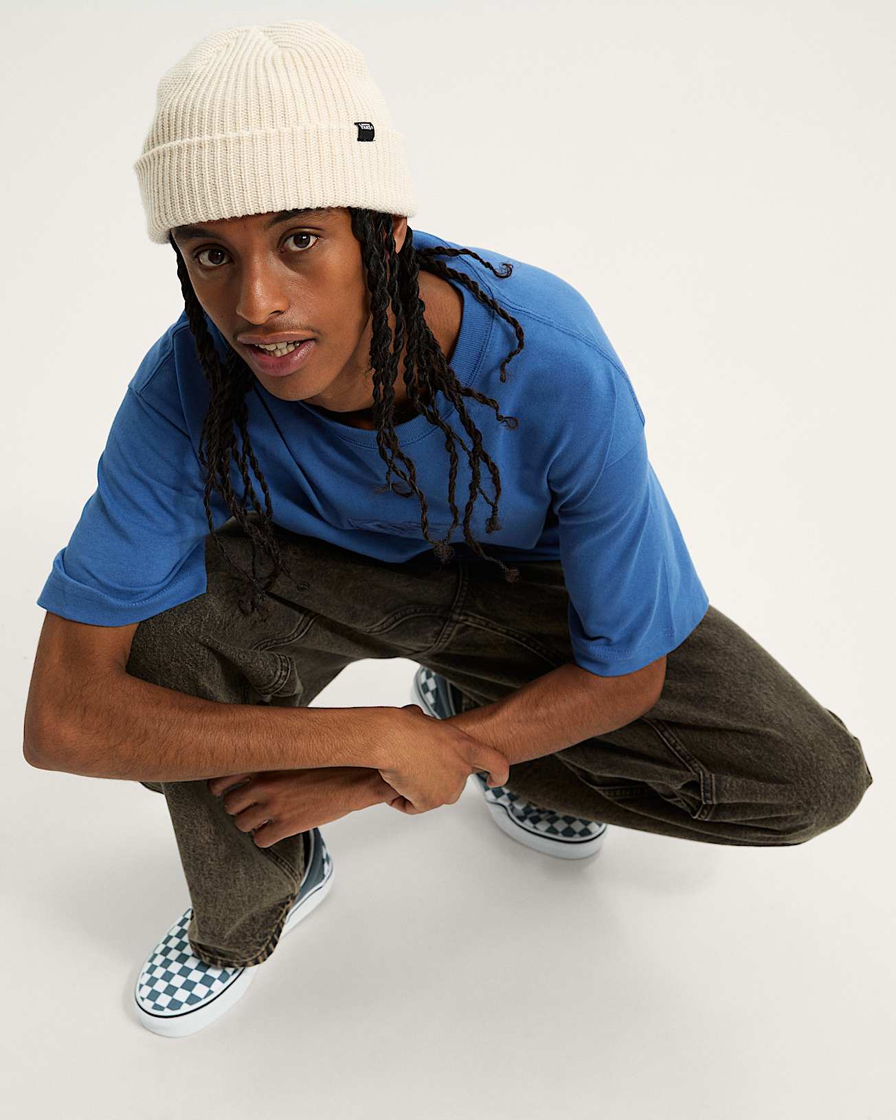 Blocked Box TShirt VANS Blau ALT6