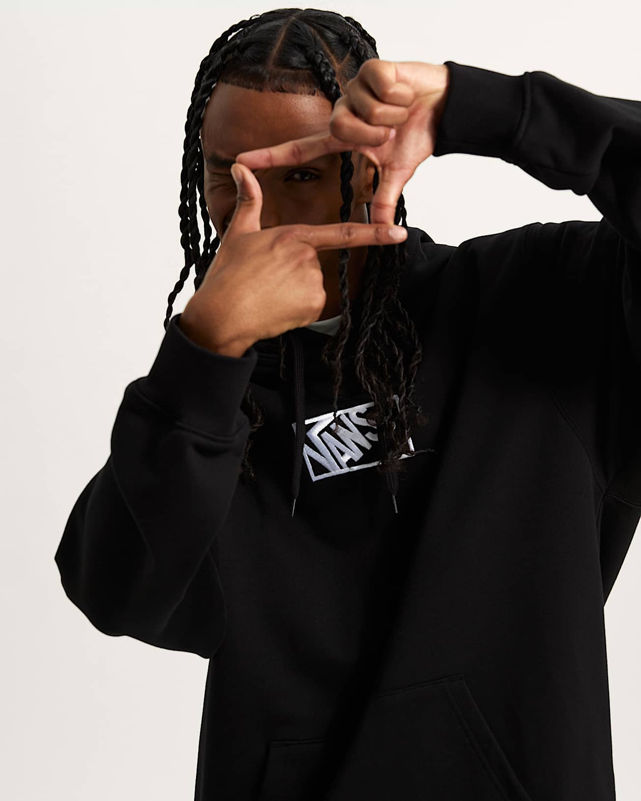 Sudadera con capucha Blocked Box VANS Negro ALT6