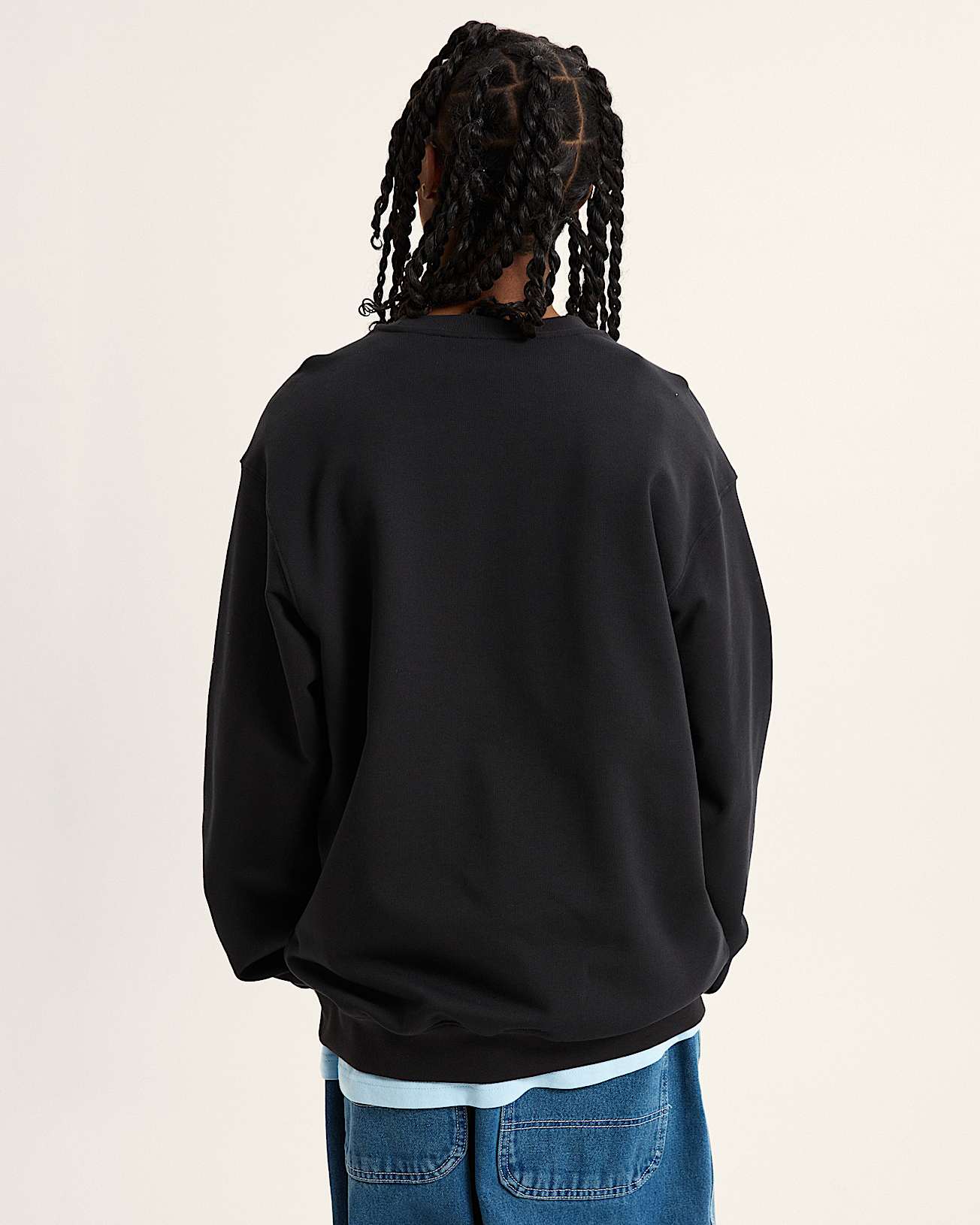 Blocked Box Crew Sweatshirt VANS Schwarz ALT3