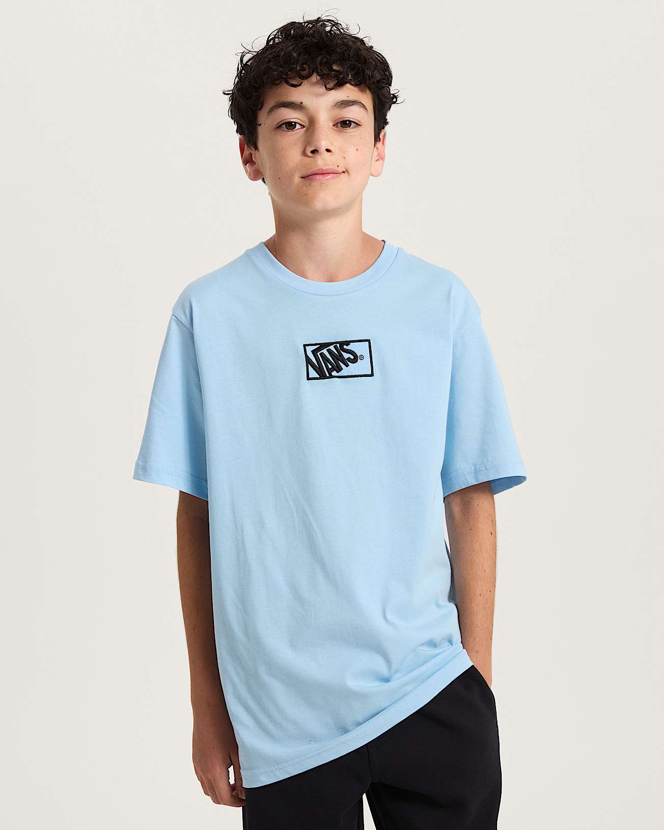 Kinder Blocked Box TShirt 814 Jahre VANS Blau ALT2