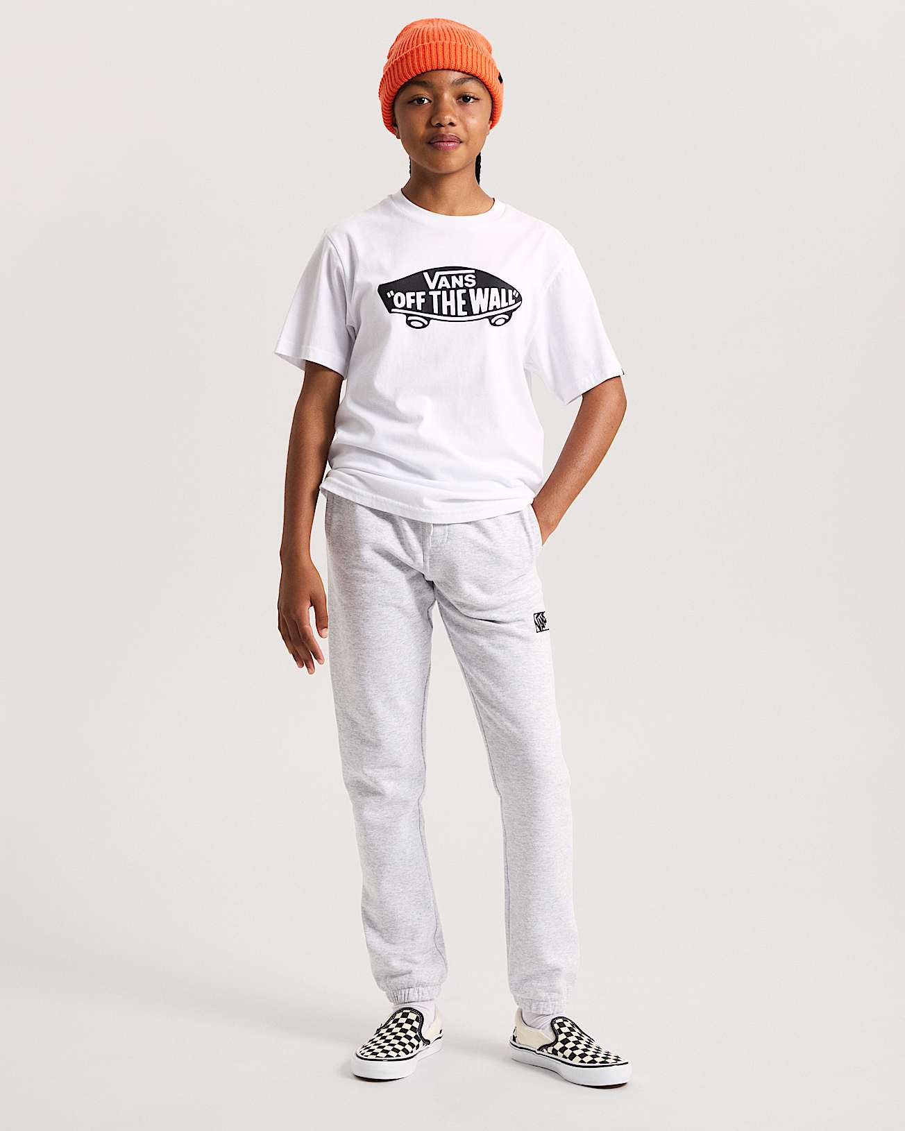 Kinder Blocked Box Jogginghose 814 Jahre VANS Grau ALT5