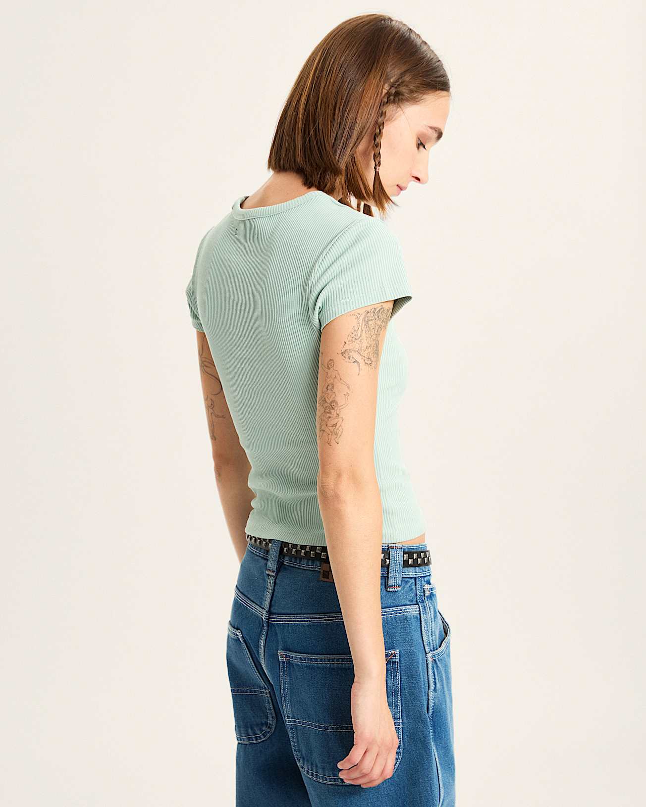 Cameron TShirt VANS Grn ALT3