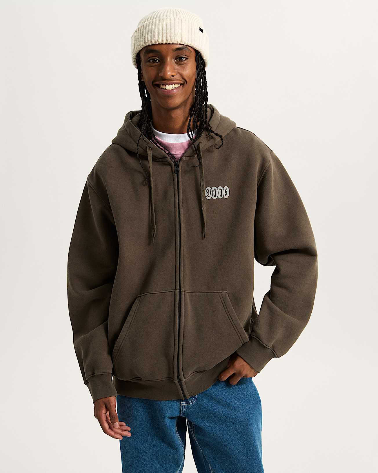 Sudadera con capucha Earthbound VANS Marrn ALT2