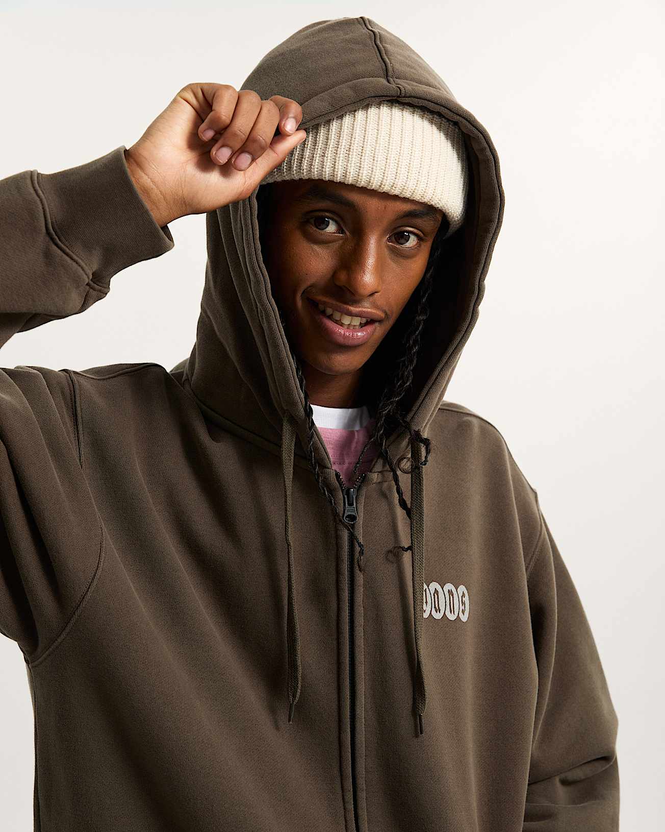 Sudadera con capucha Earthbound VANS Marrn ALT6