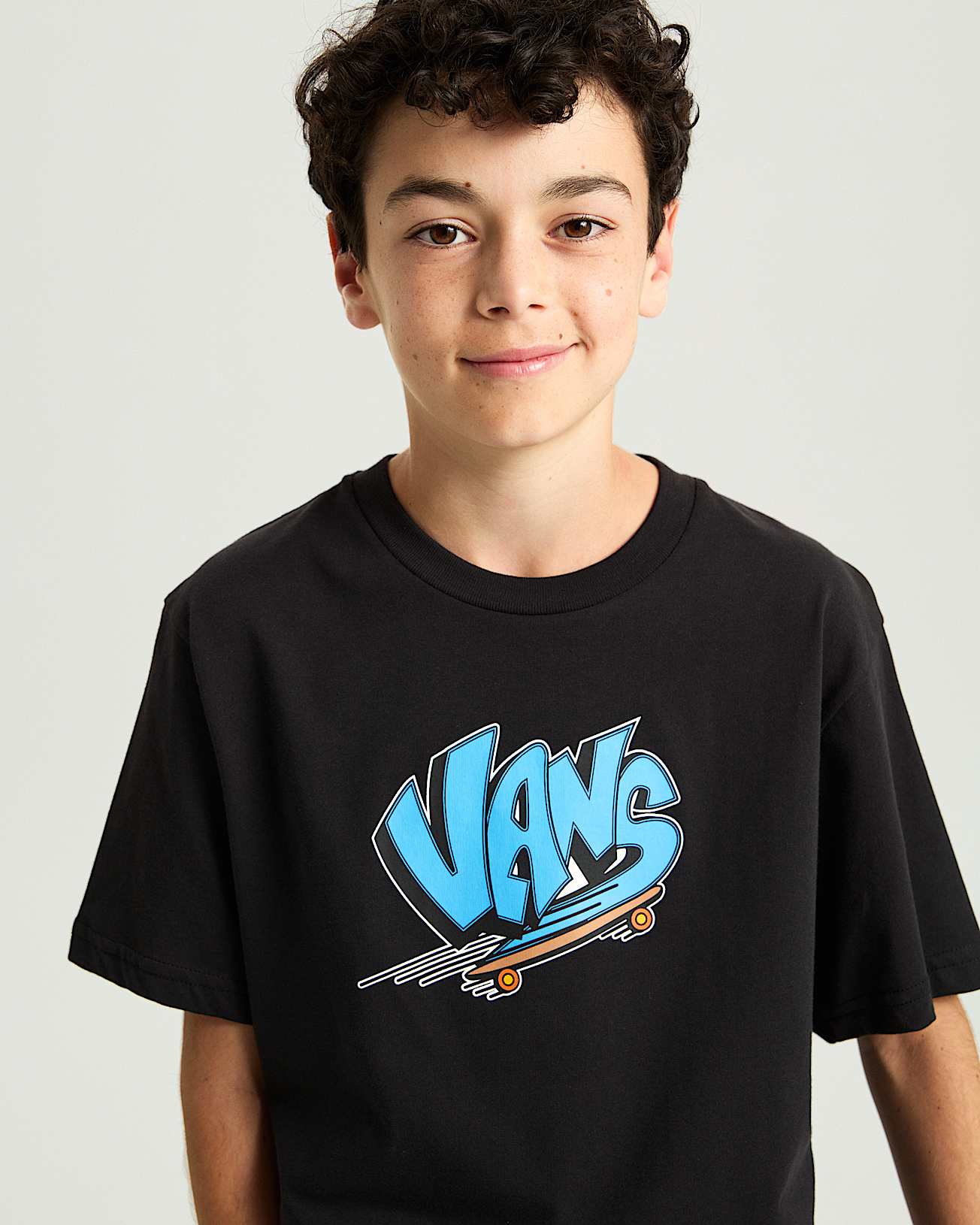 Kids Vans Sk8 TShirt 814 Years VANS Black ALT5