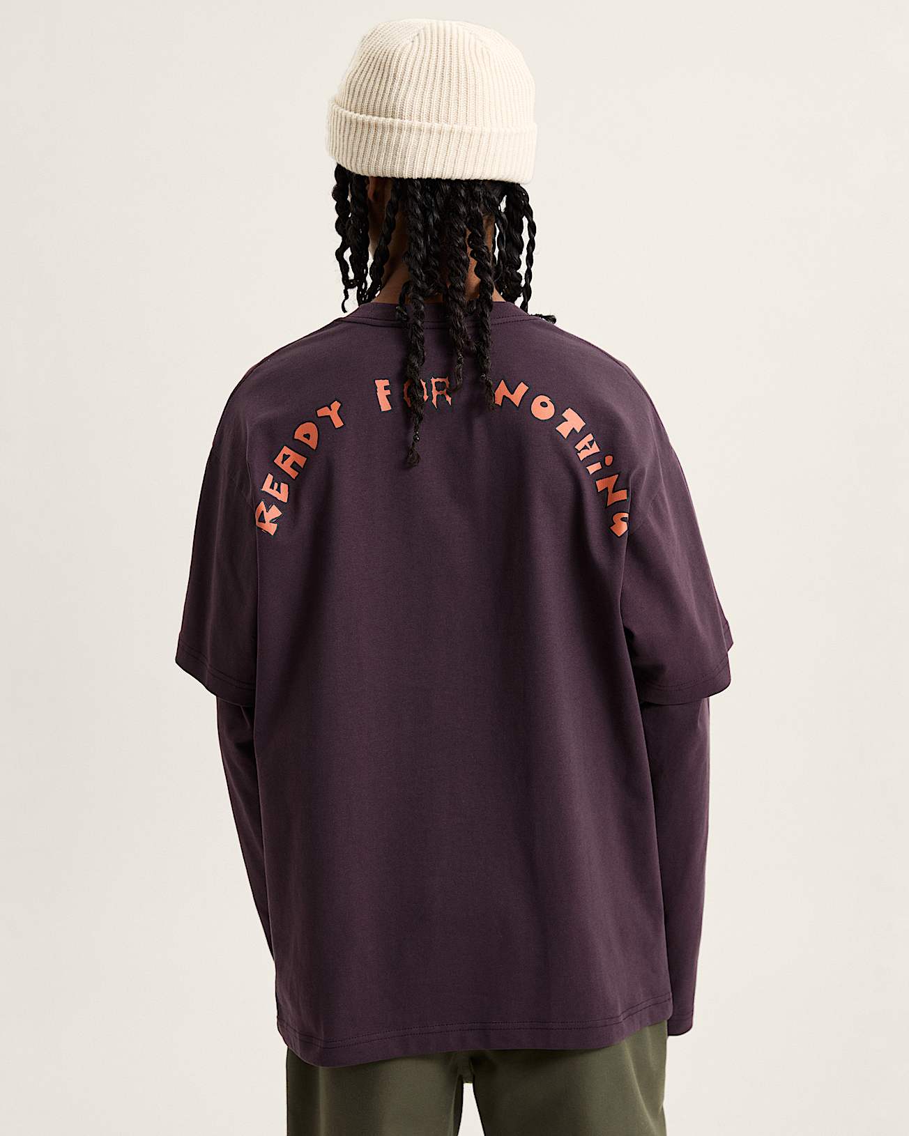 For Nothing Twofer TShirt VANS Blau ALT3