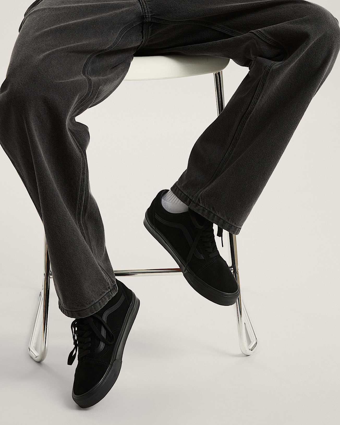 Buty Suede Old Skool VANS Czarny ALT6