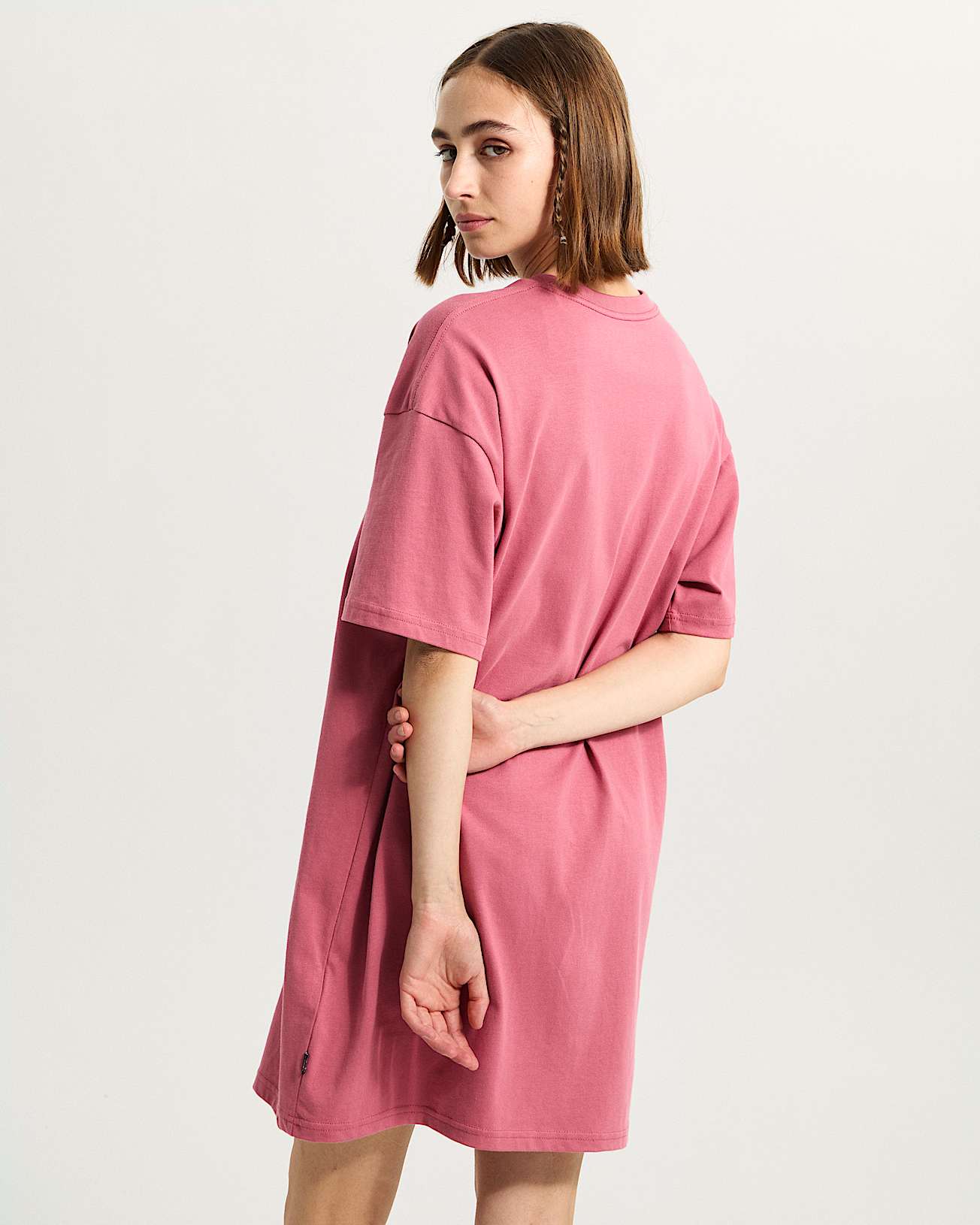 Center Vee TShirtKleid VANS Rosa ALT3