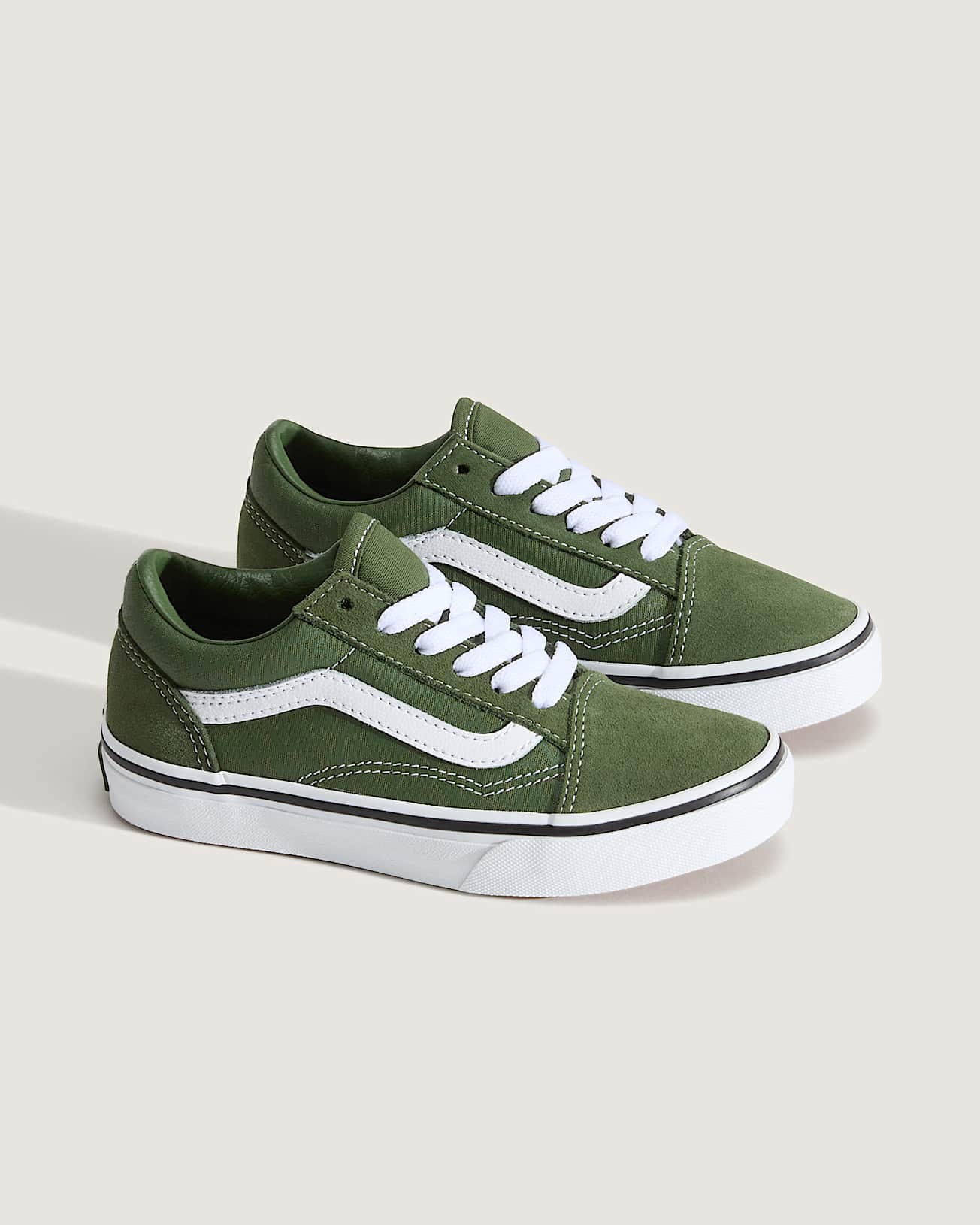 Chaussures Old Skool Enfant 48 ans VANS Vert ALT1