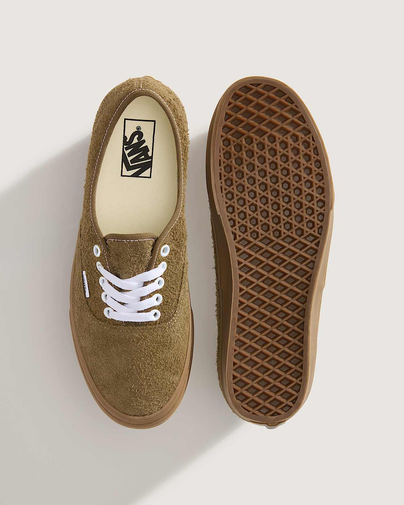 Authentic Hairy Wildlederschuhe VANS Braun ALT2