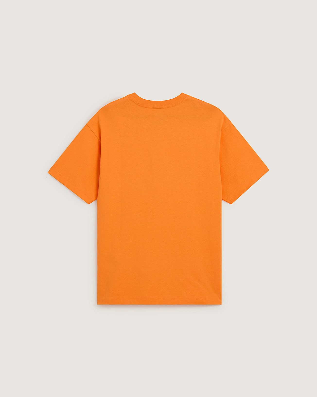 Left Chest Loose Fit Short Sleeve TShirt VANS Orange ALT1