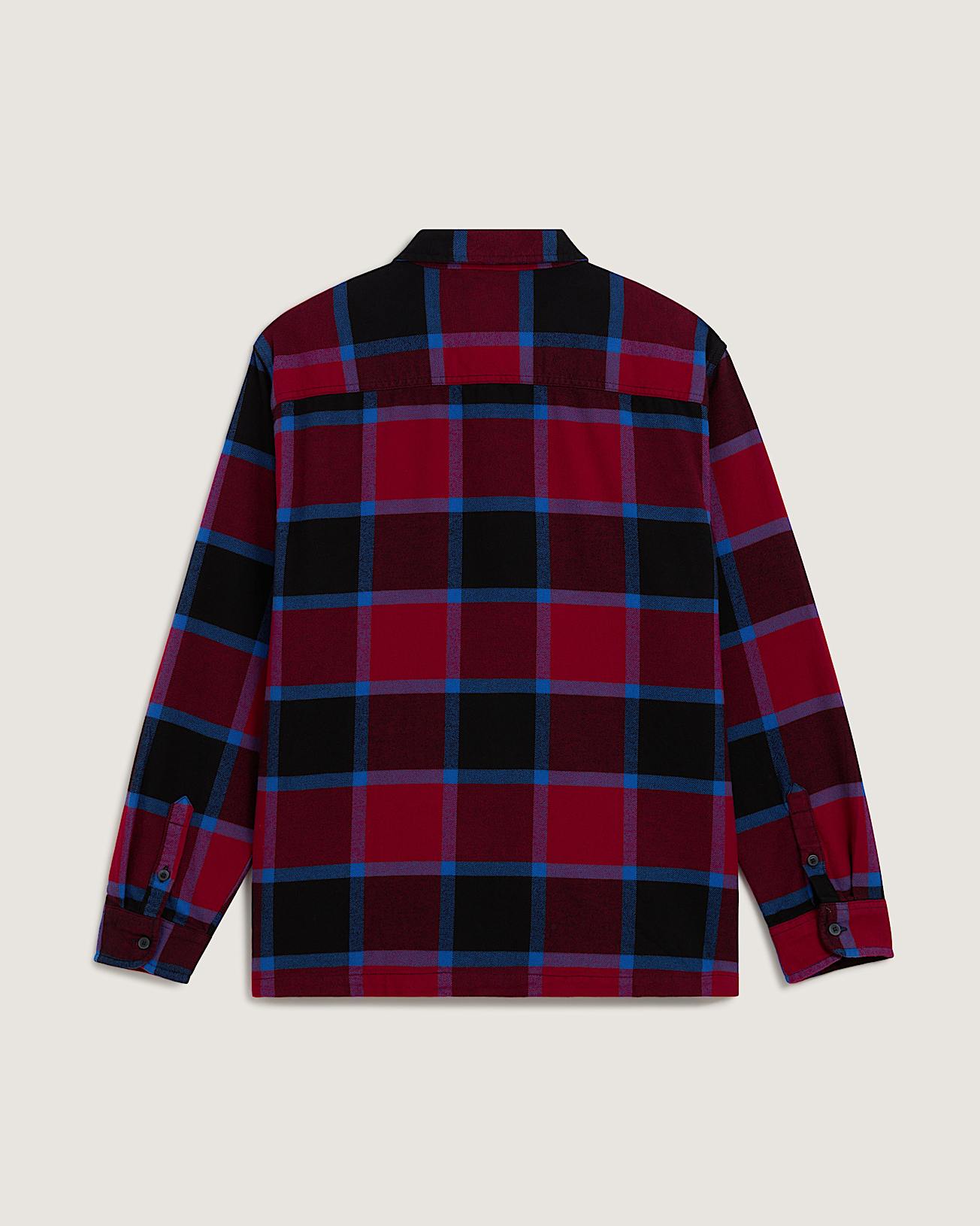 Larkspur Flannel Shirt VANS Burgundy ALT1