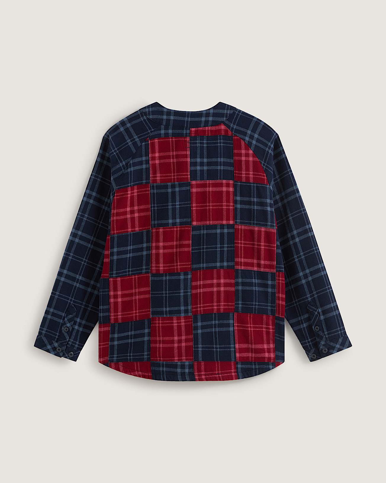 OTW Blocked Flannel Shirt - 2