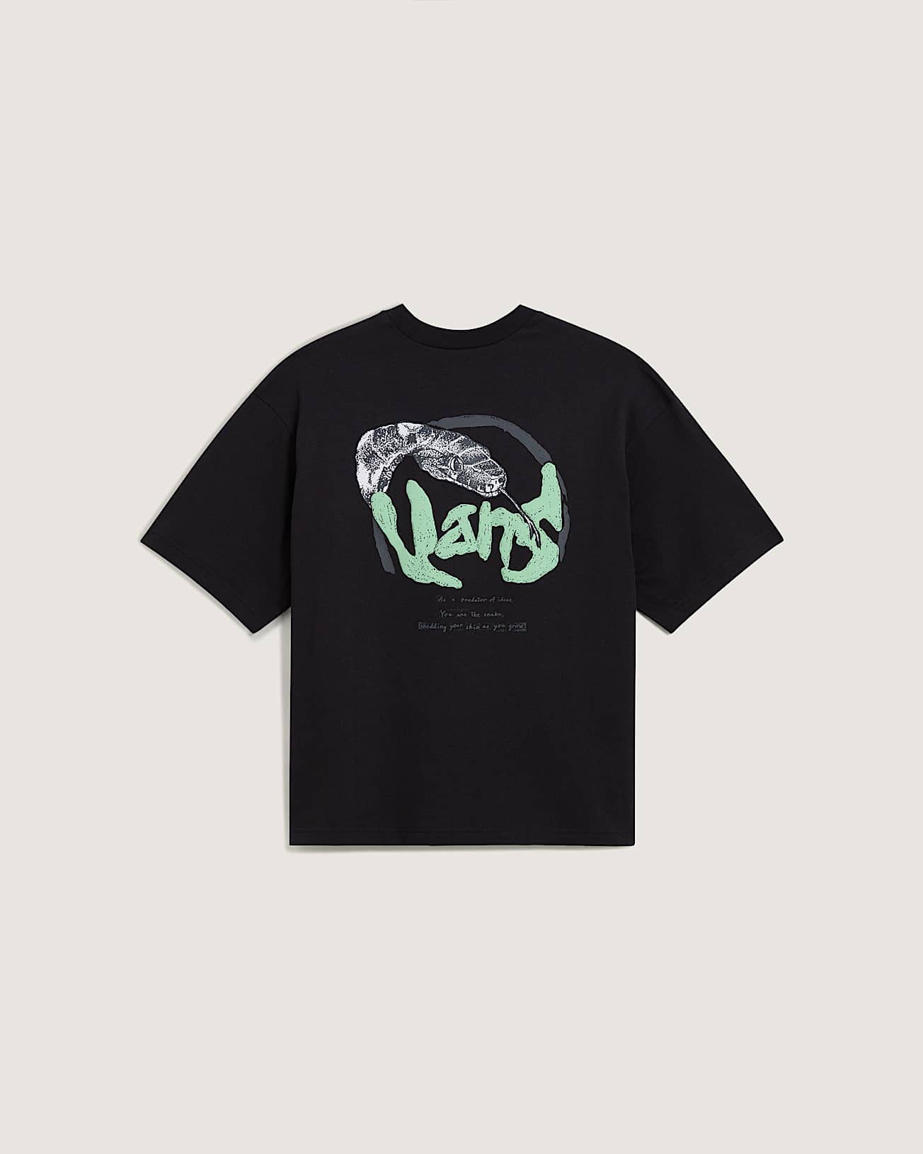 Evolve TShirt VANS Schwarz ALT1