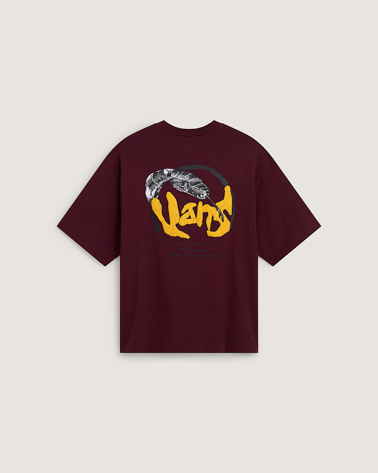 Evolve TShirt VANS Bordeaux ALT1