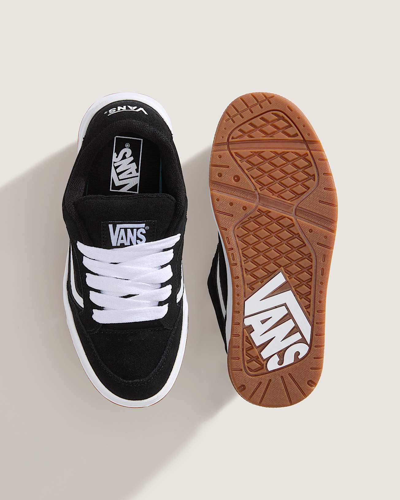 Kleine Kinder Hylane Gum Schuhe 48 Jahre VANS Schwarz ALT2
