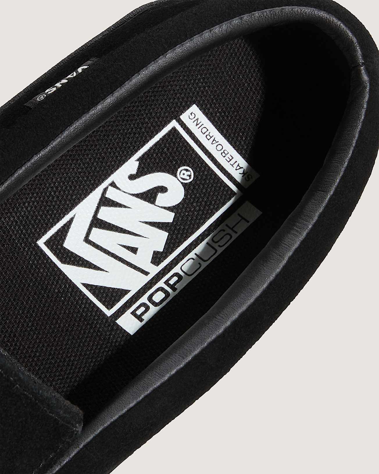 Skate Loafer Schuhe VANS Schwarz ALT6