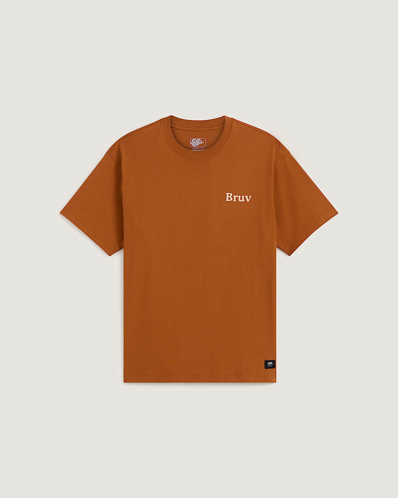 Bruv Tshirt VANS OrangeBrown HERO