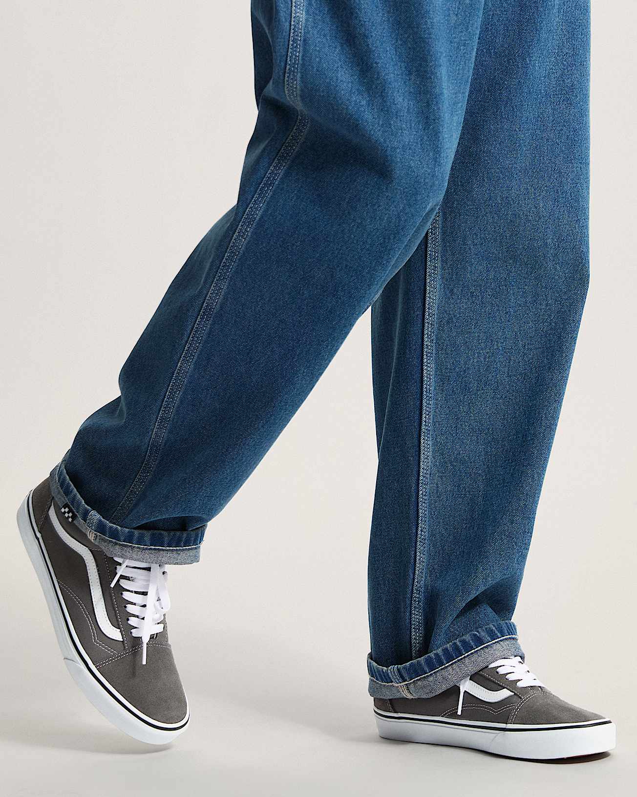 Chaussures Old Skool VANS Gris ALT4