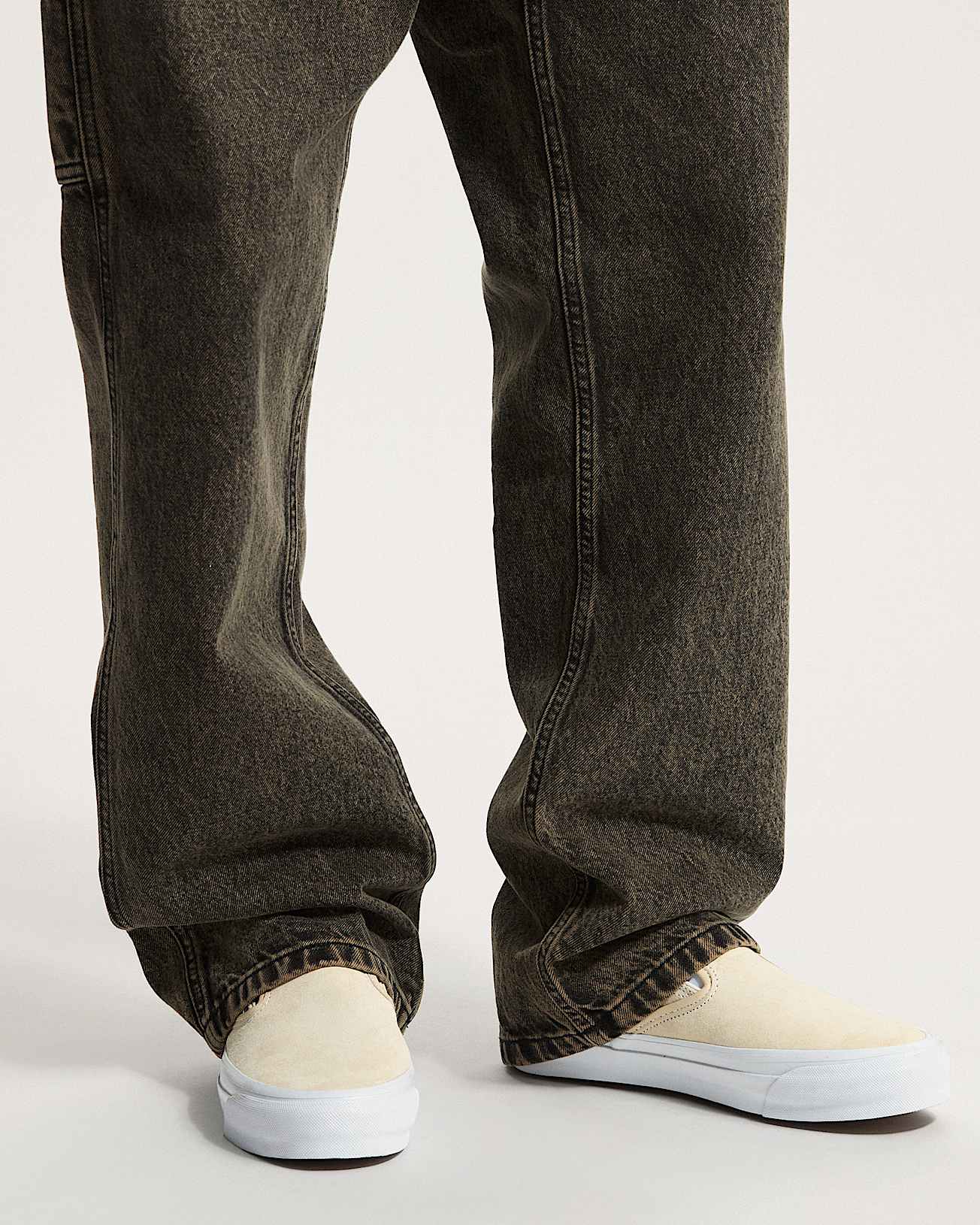 Premium Classic SlipOn Schoenen VANS Beige ALT4