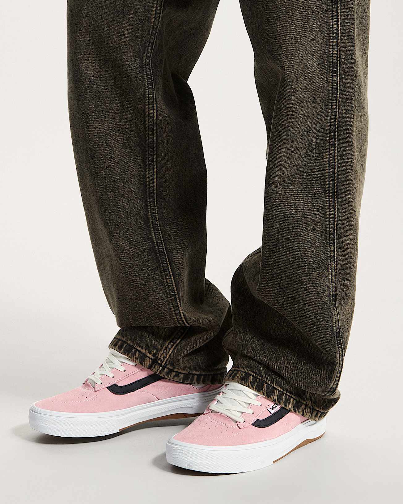 Scarpe wafflecup Skate Kyle Walker VANS Rosa ALT4