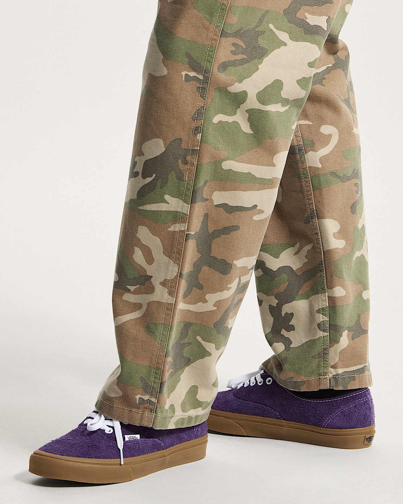 Authentic Hairy Wildlederschuhe VANS Violett ALT4