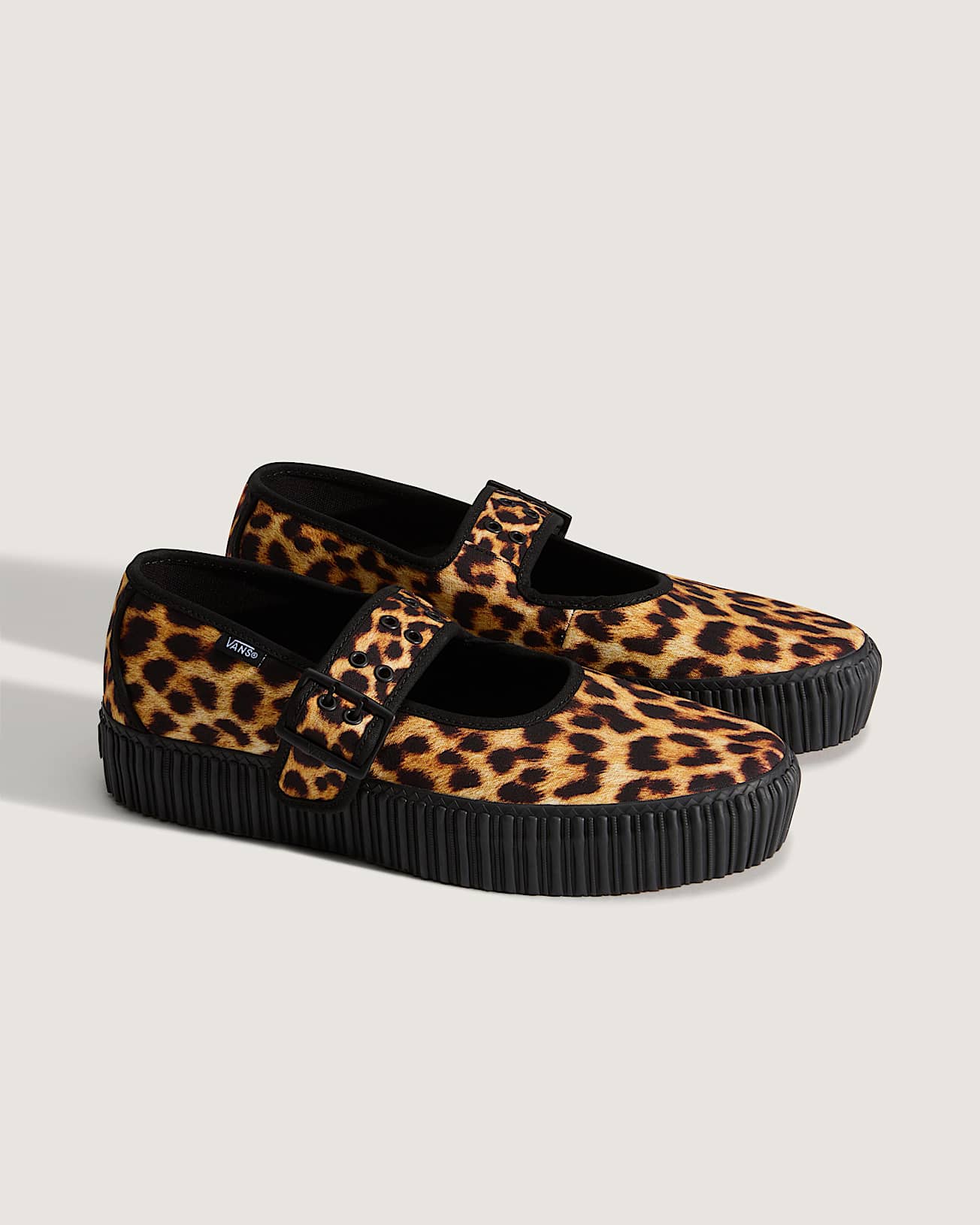 Mary Jane Creeper Schuhe VANS Schwarz ALT1