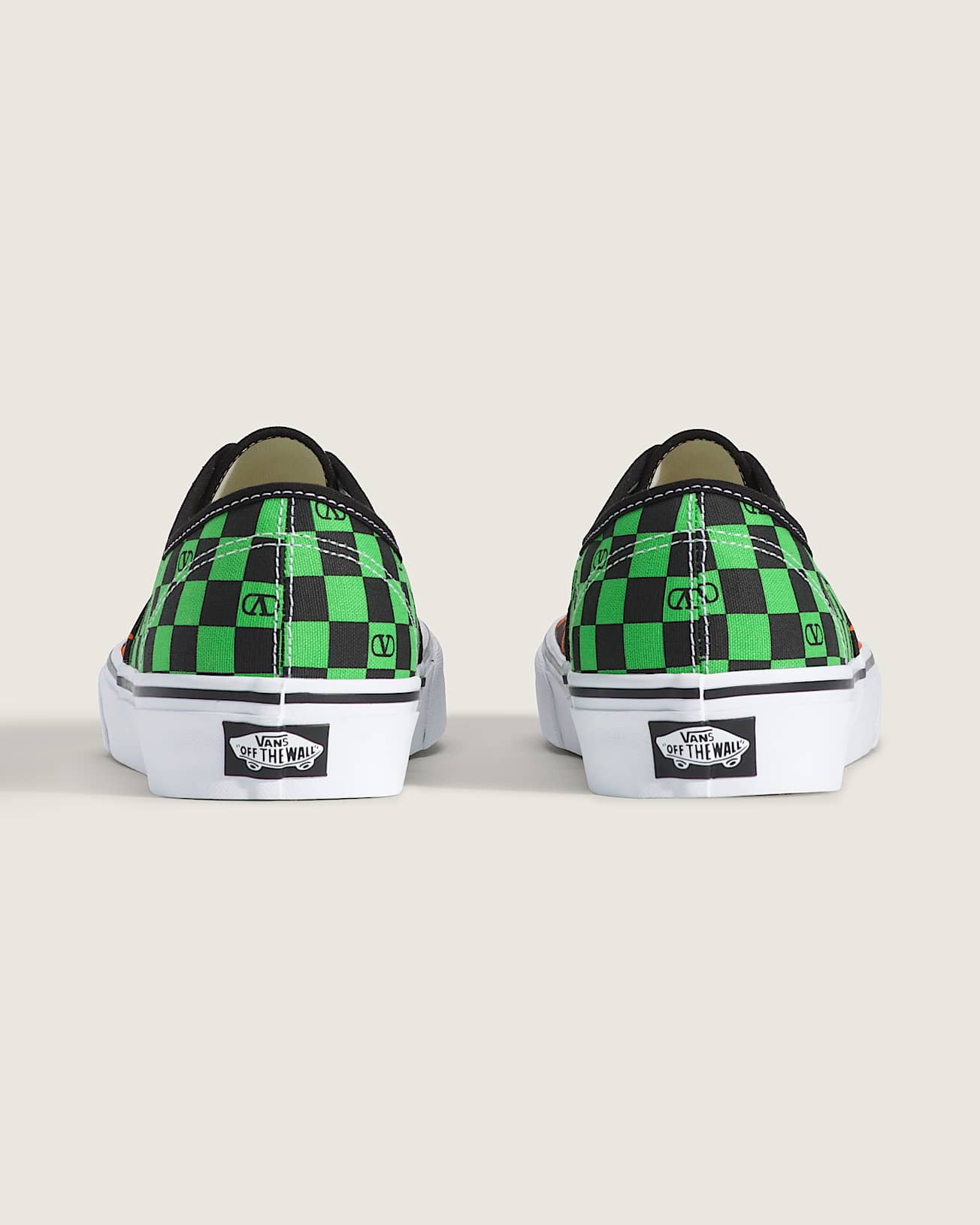 Valentino Garavani und Vans Authentic Checkerboard VANS Grn ALT4