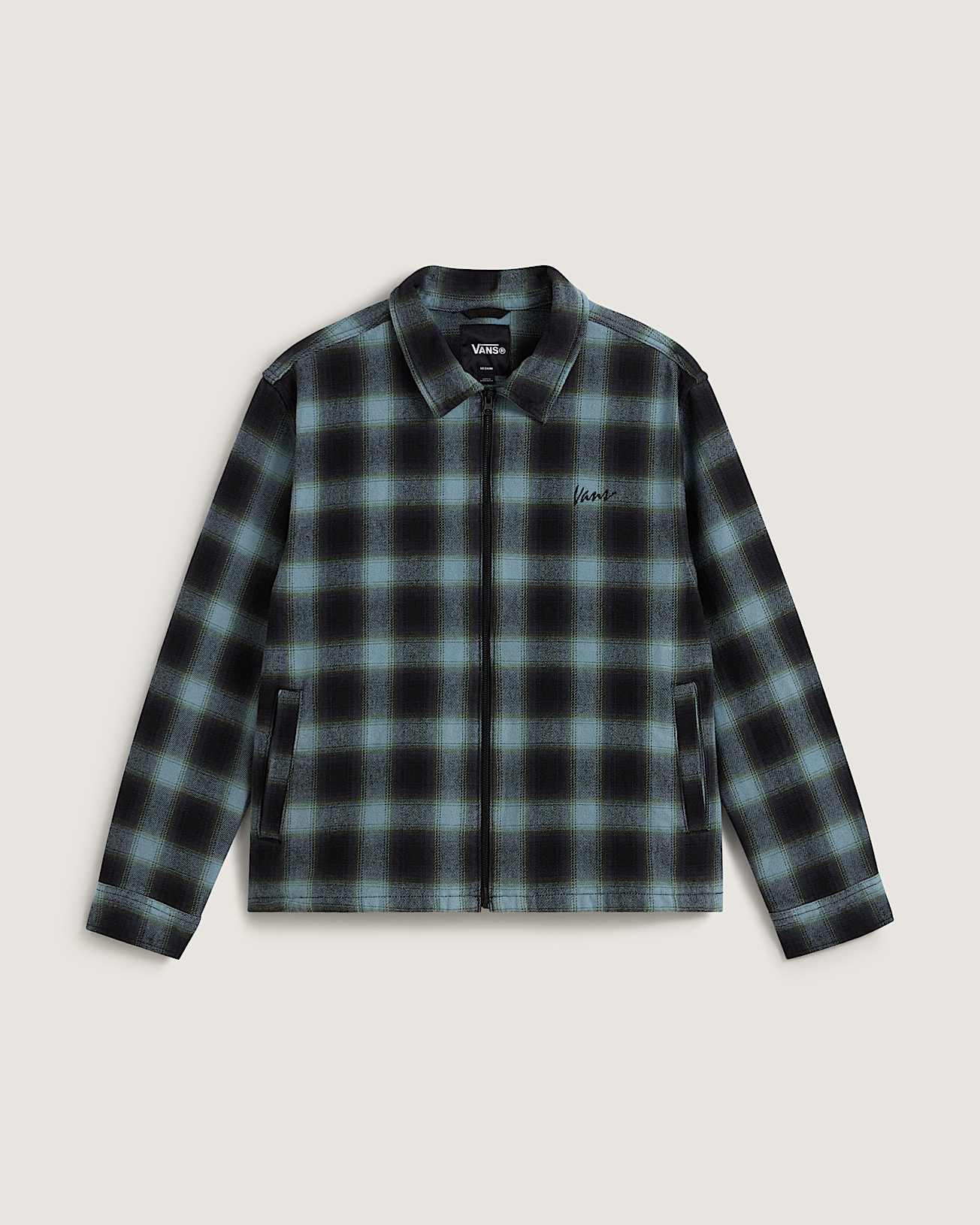 Crestmont Plaid Shacket VANS Blau HERO