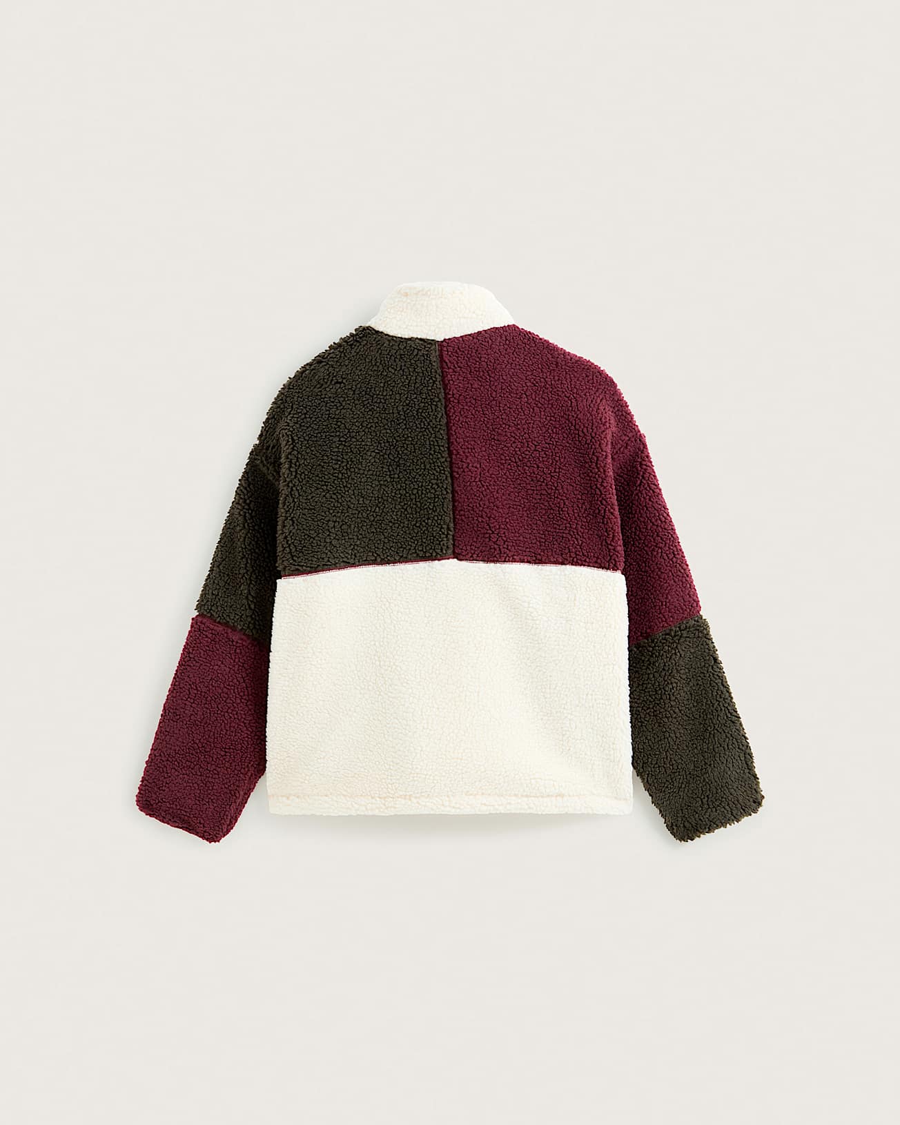 Chaqueta con cremallera integral y bloques de color Wren - 2