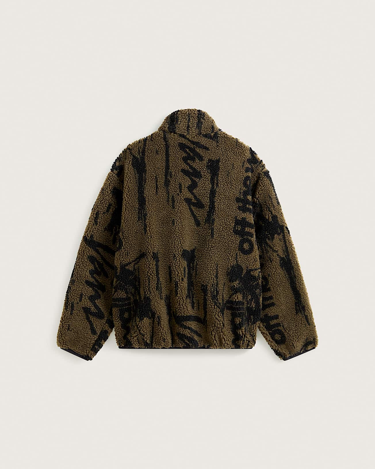 Stiller Pile Fleecejacke mit durchgehendem Reiverschluss VANS Braun ALT1