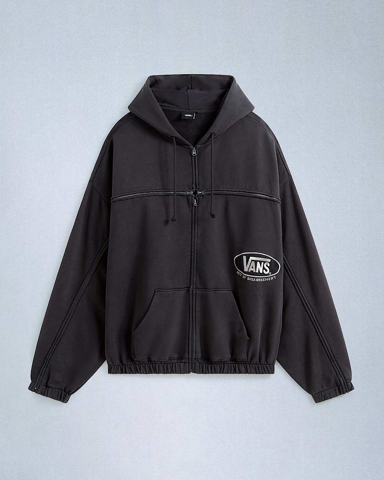 Act Of Disagreement T Zipped Hoodie - 1