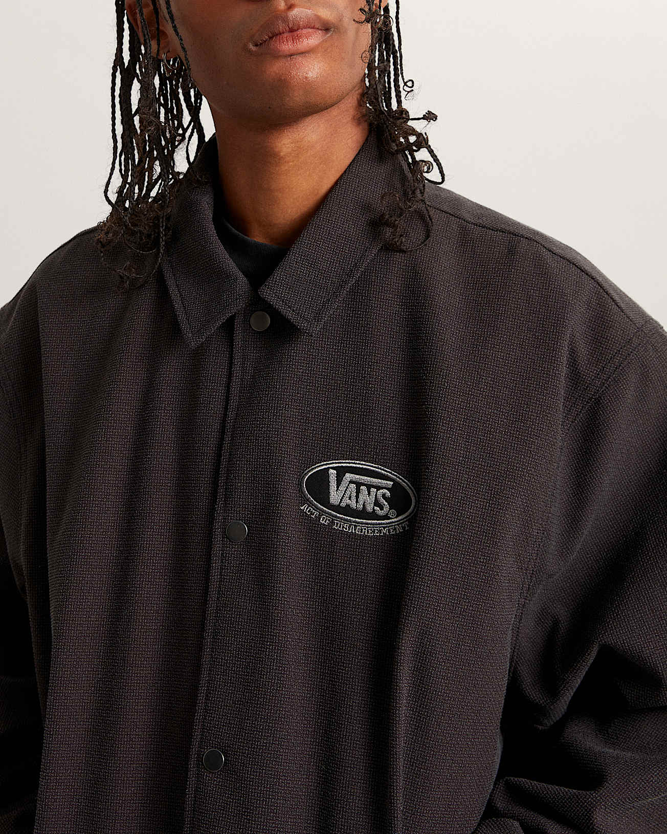 Act Of Disagreement Abrasion Coach Jacke VANS Grau ALT6