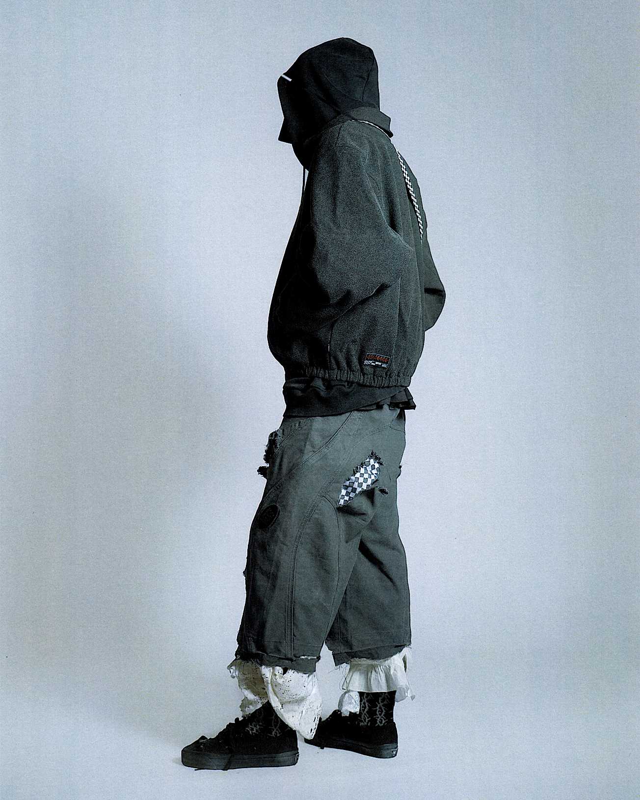 Act Of Disagreement Abrasion Coach Jacke VANS Grau ALT3