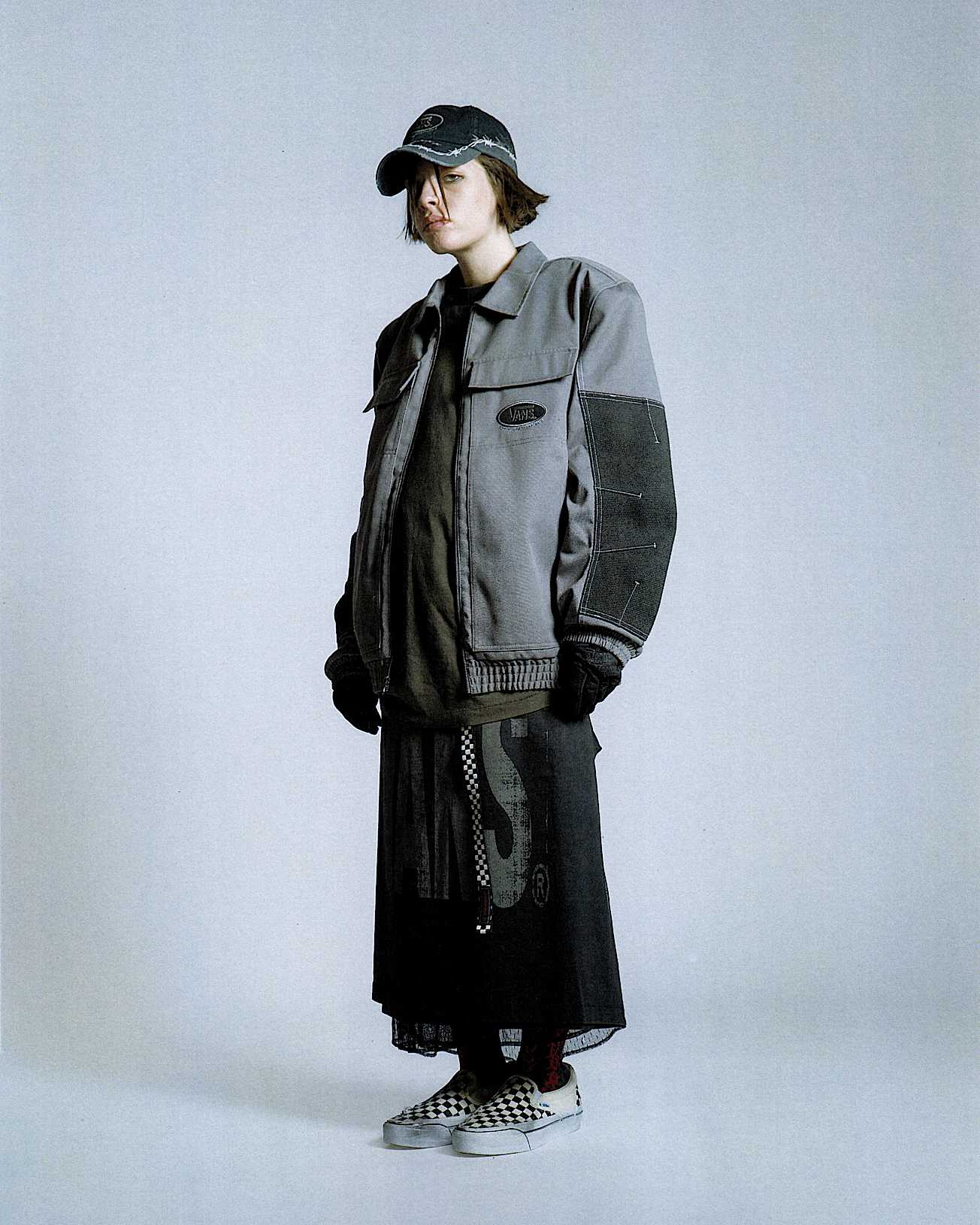 Act Of Disagreement Abrasion Jacke VANS Grau ALT3