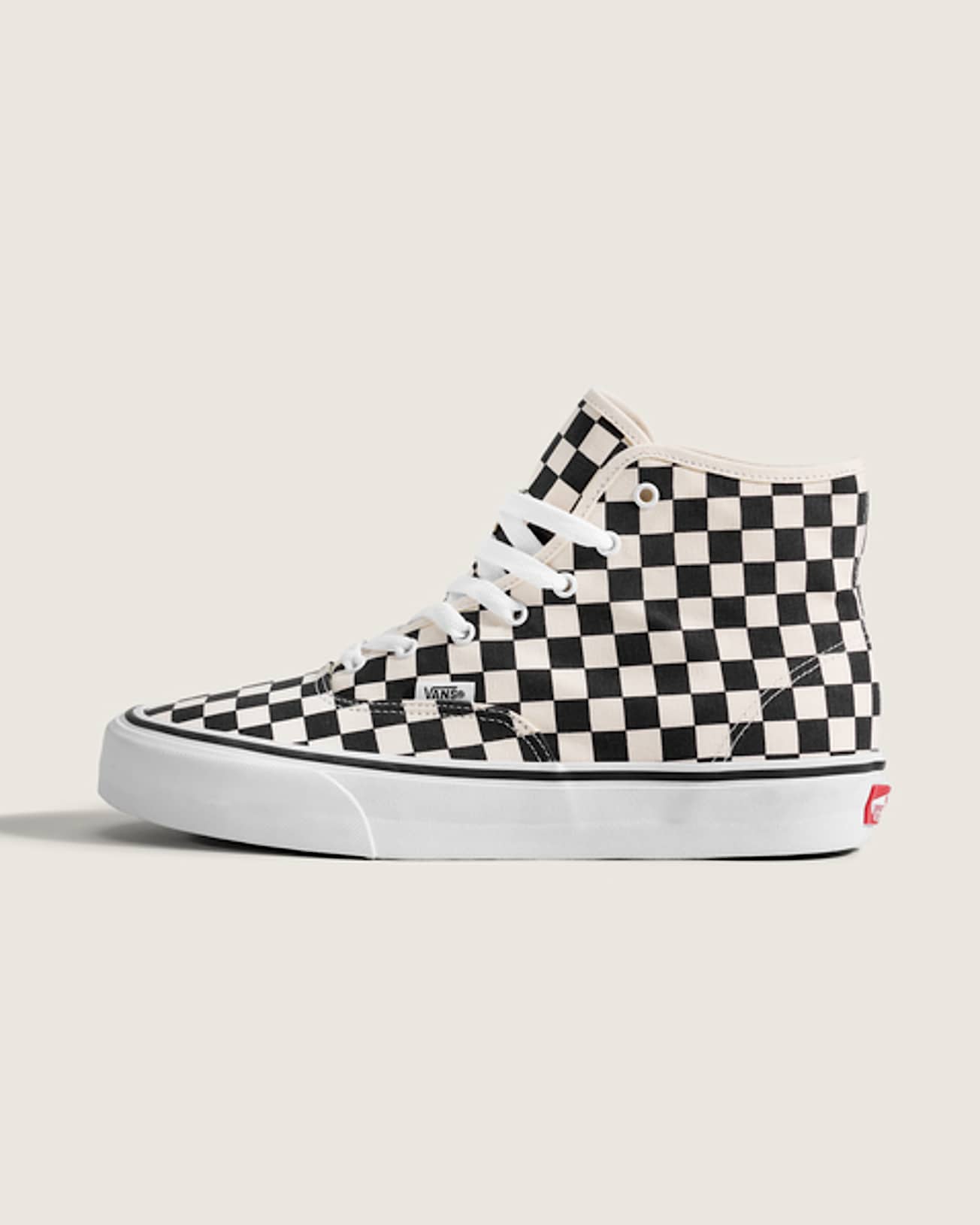 Authentic Hi 20 Checkerboard Schuhe VANS Schwarz HERO