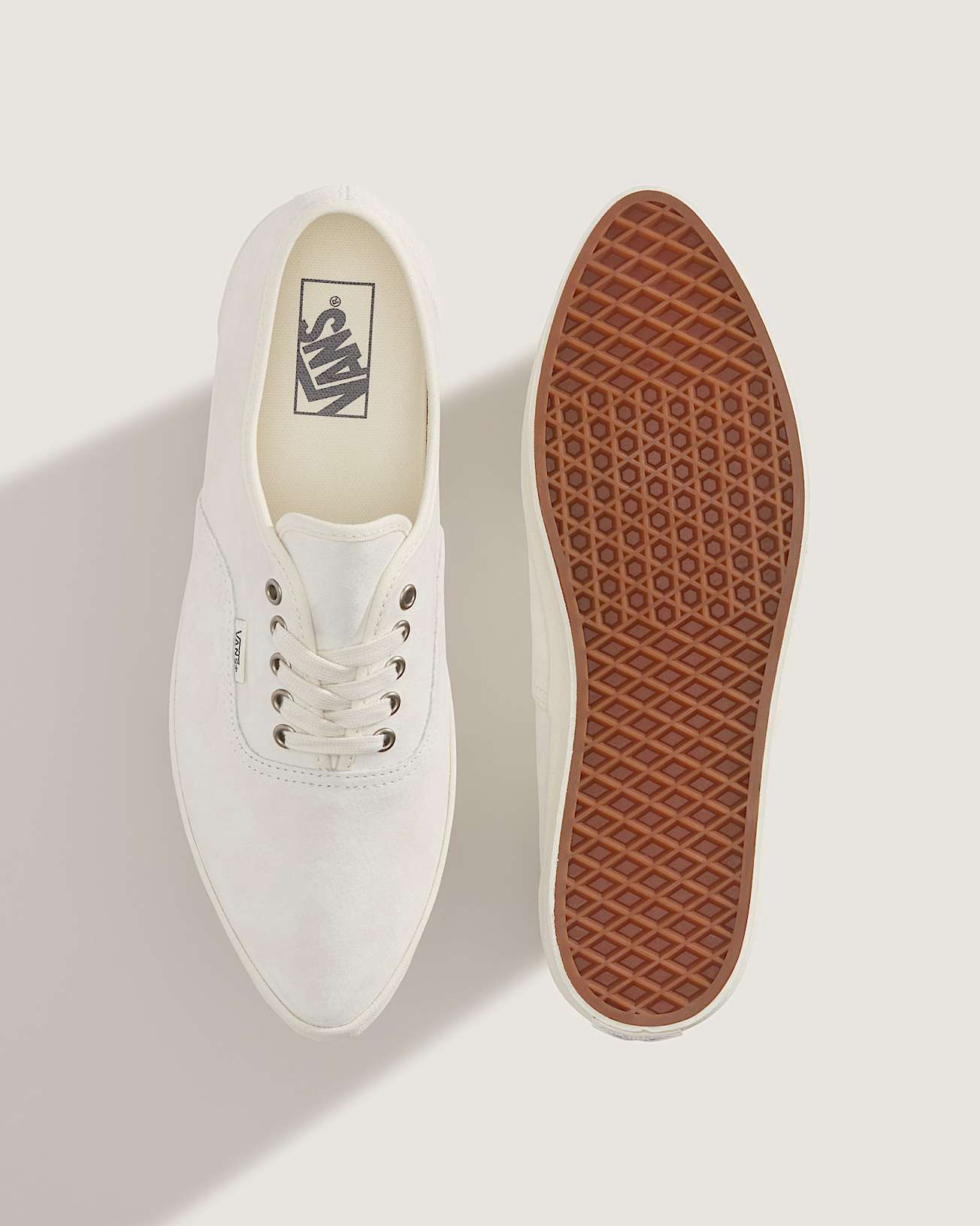 Authentic Almond Shoes VANS White ALT2