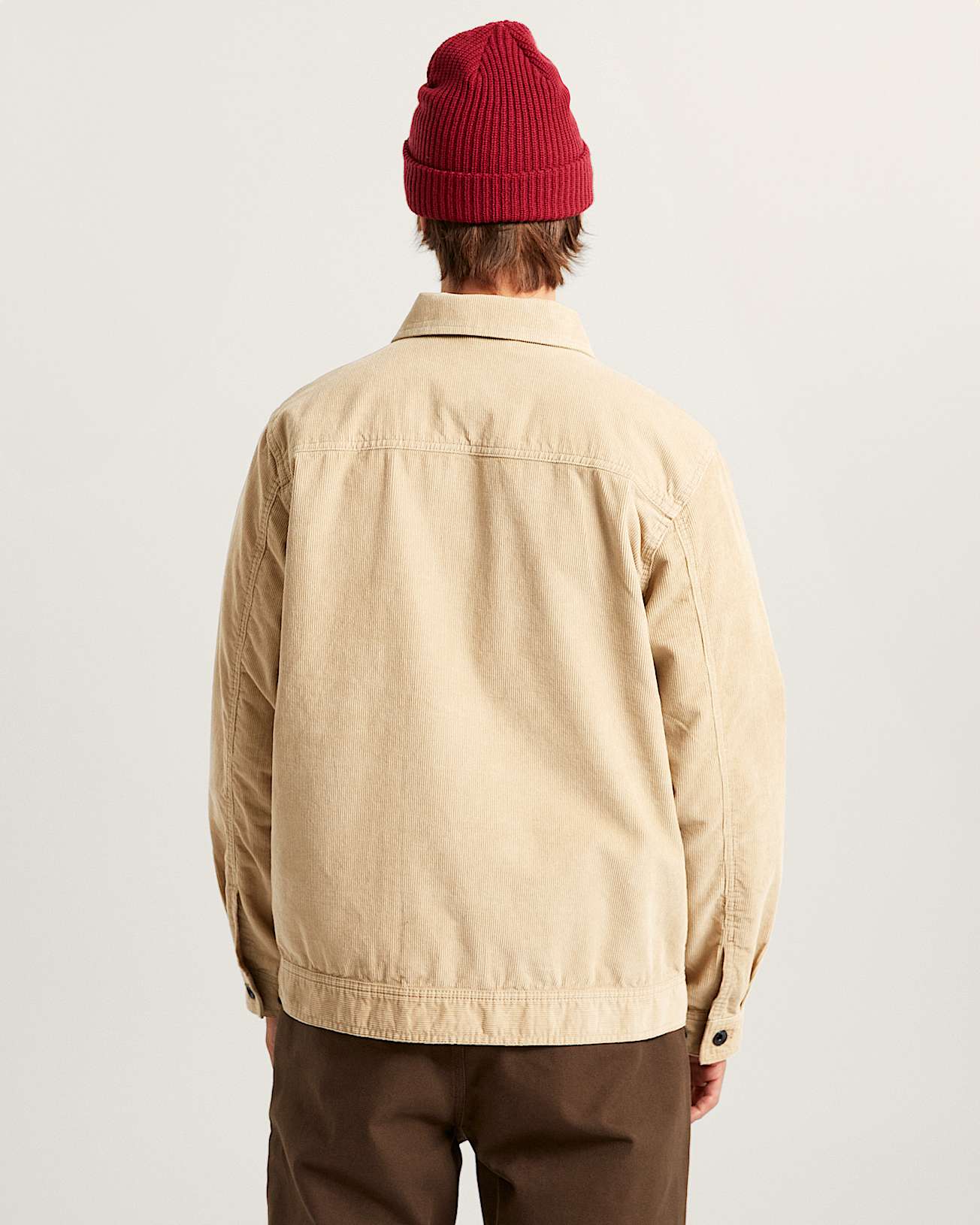 Drill Chore Cordjacke VANS Beige ALT3