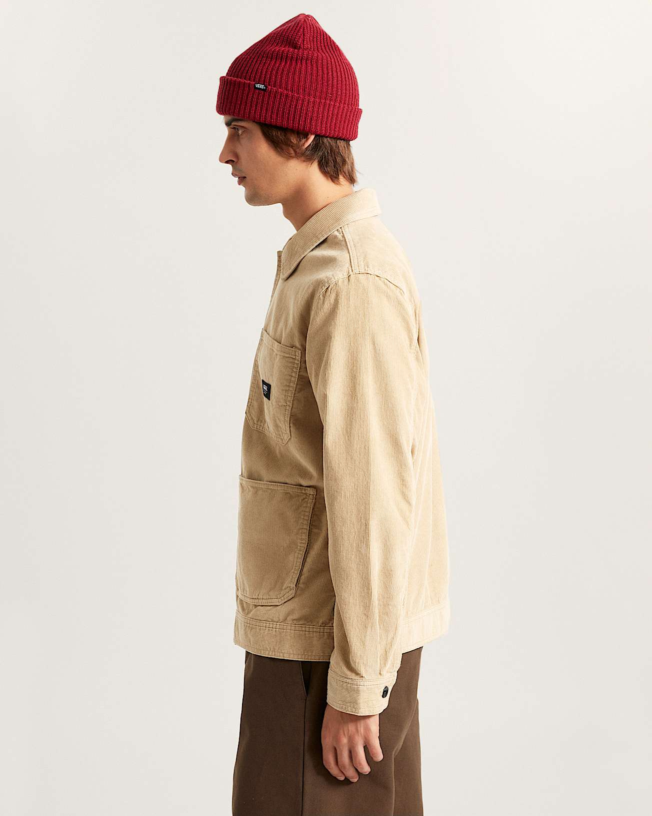 Drill Chore Cordjacke VANS Beige ALT4