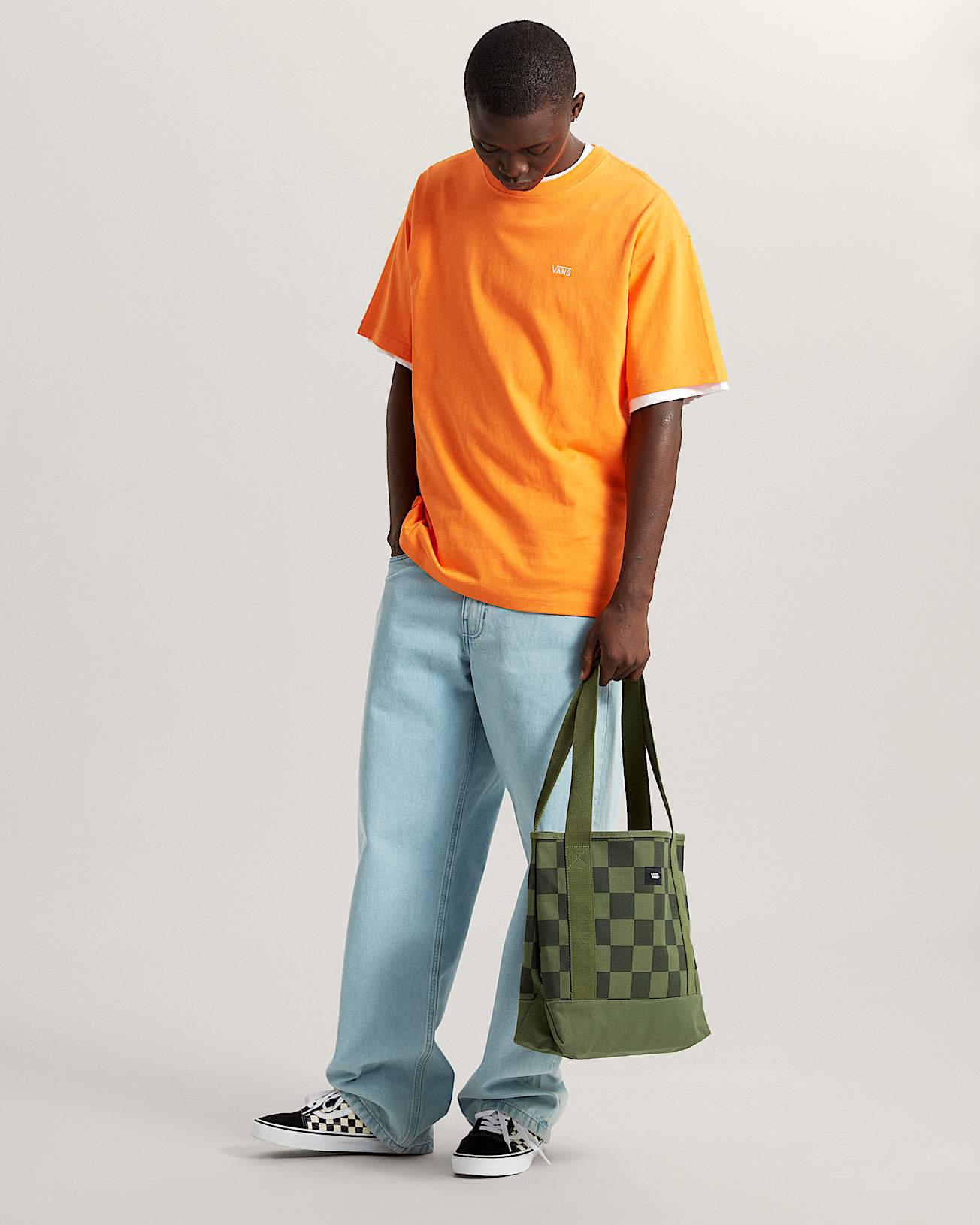 Bolso tote Pergs Midi VANS Verde ALT3