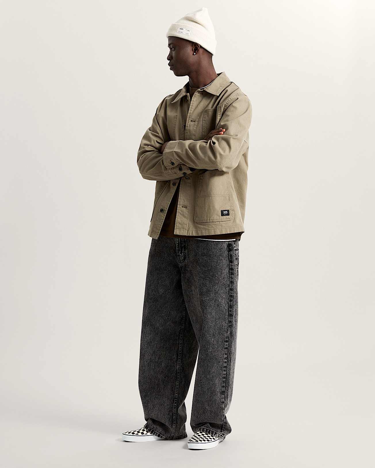 Giacca chore in drill di tela - 6