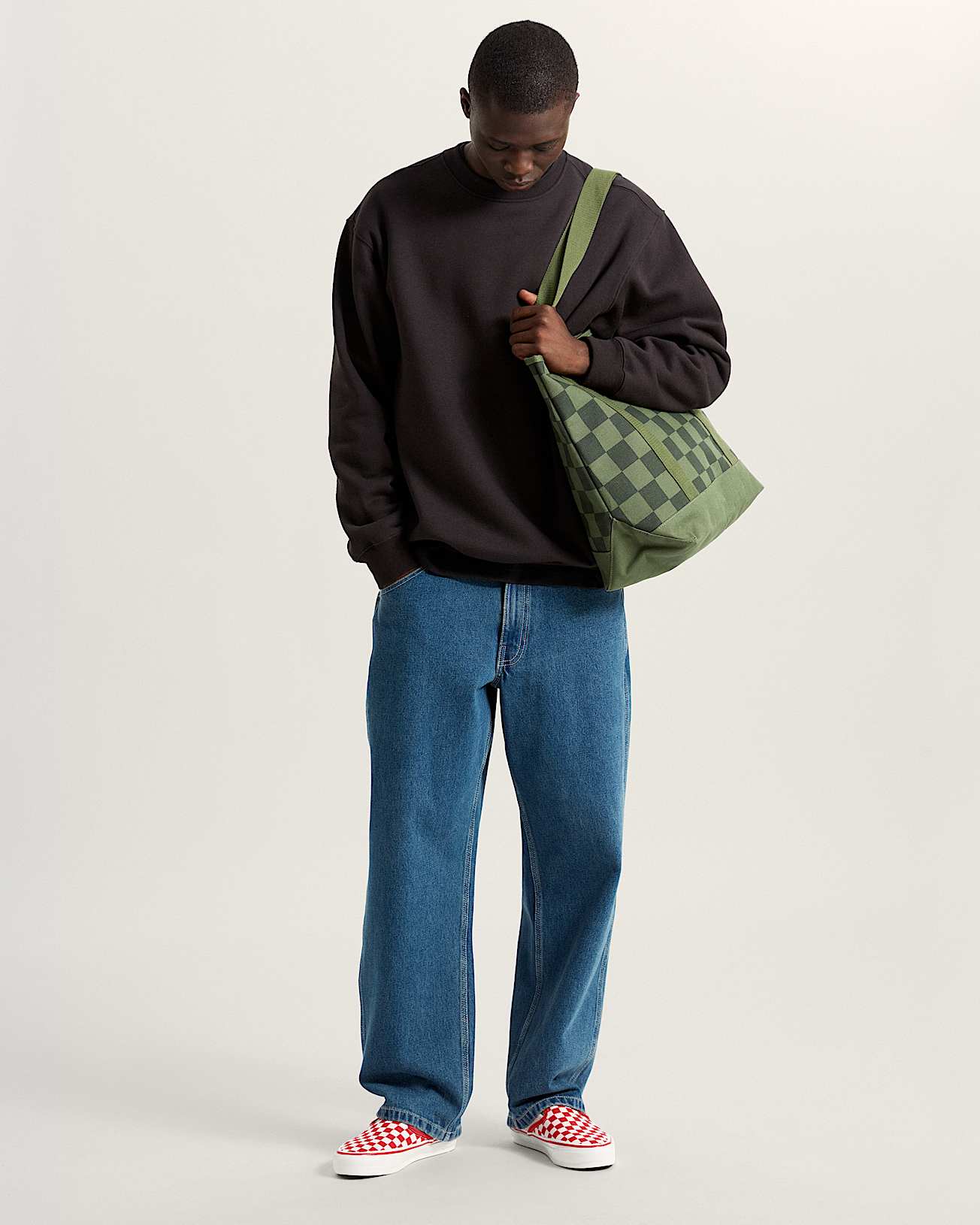 Scripted Vans Crew Sweater - 6