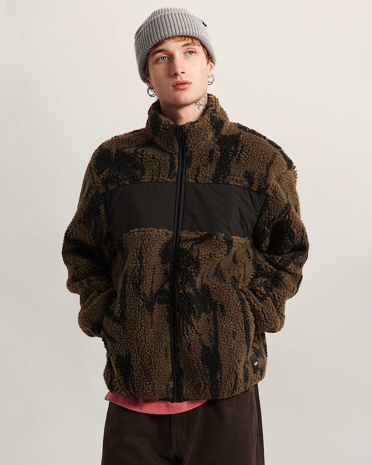 Forro polar de pelo largo con cremallera integral Stiller - 3