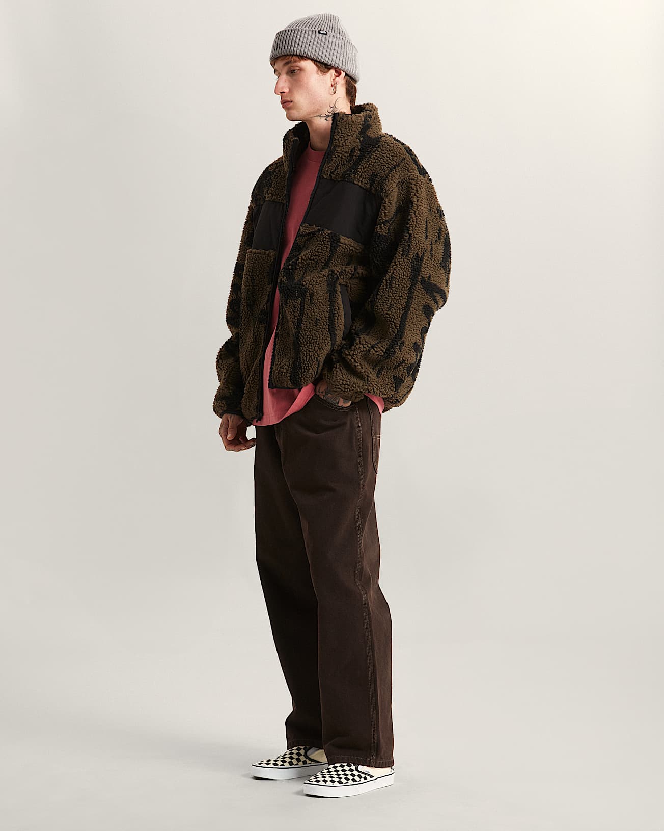 Forro polar de pelo largo con cremallera integral Stiller - 6