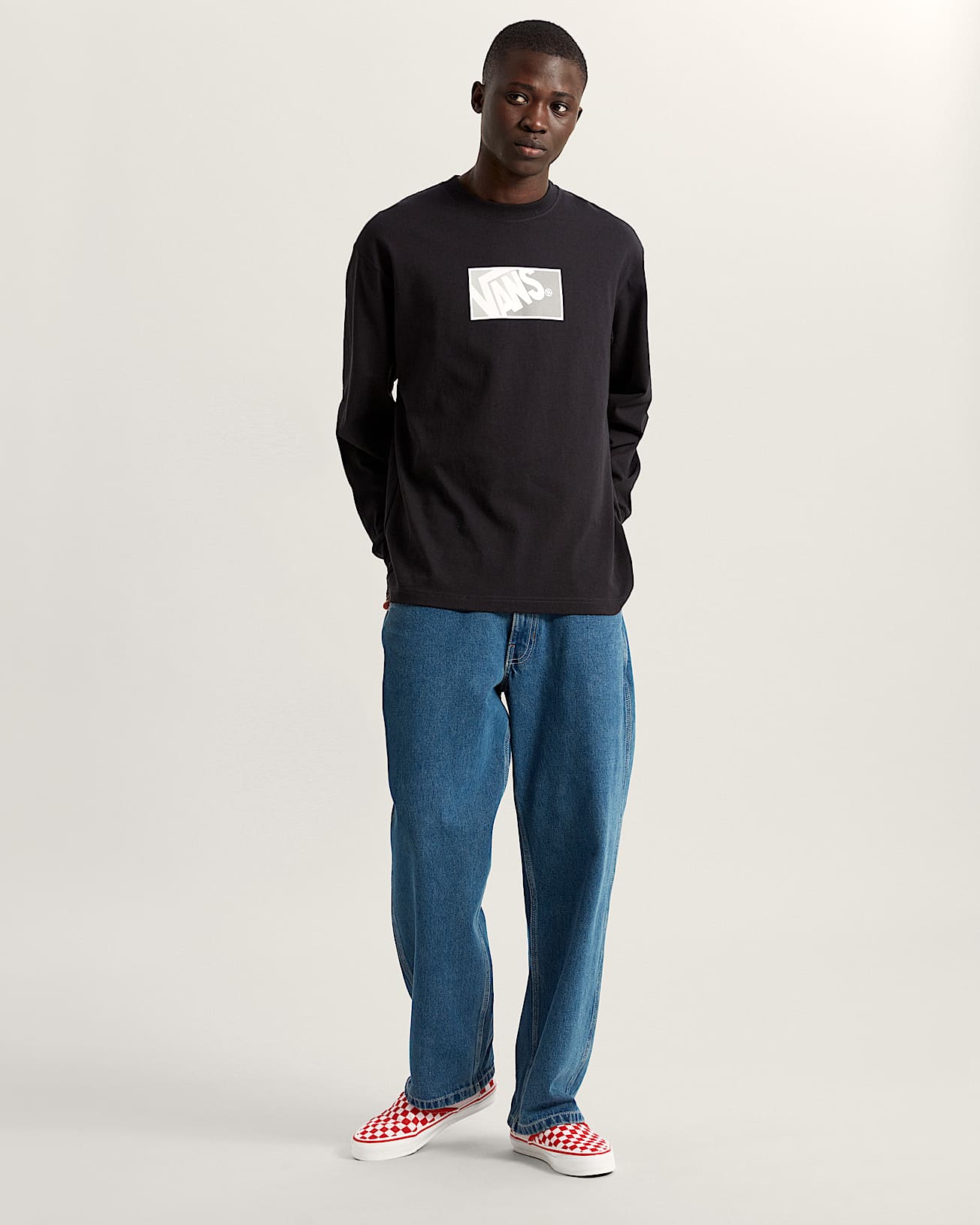 Original Standards LangarmTShirt VANS Schwarz ALT4