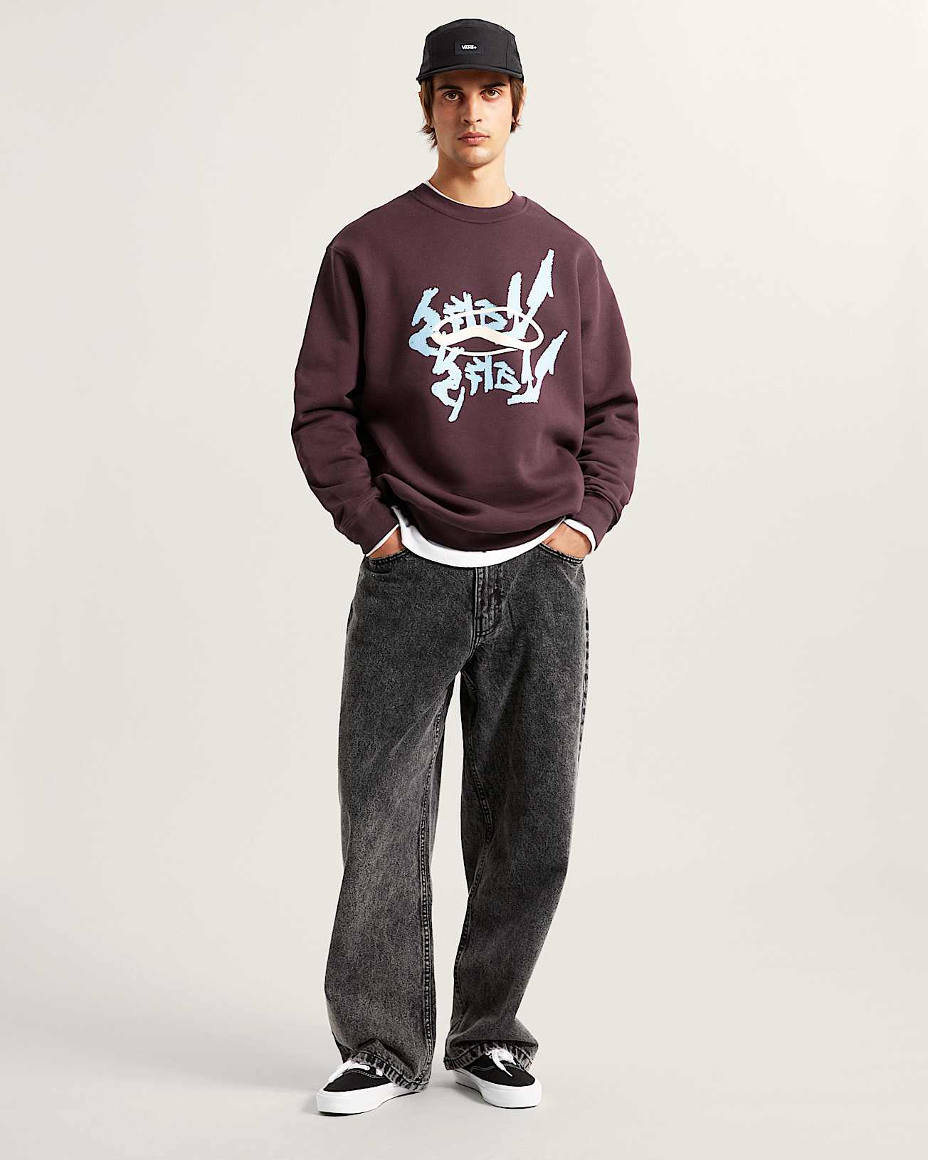 Check5 Baggy Denim Hose VANS Schwarz ALT5