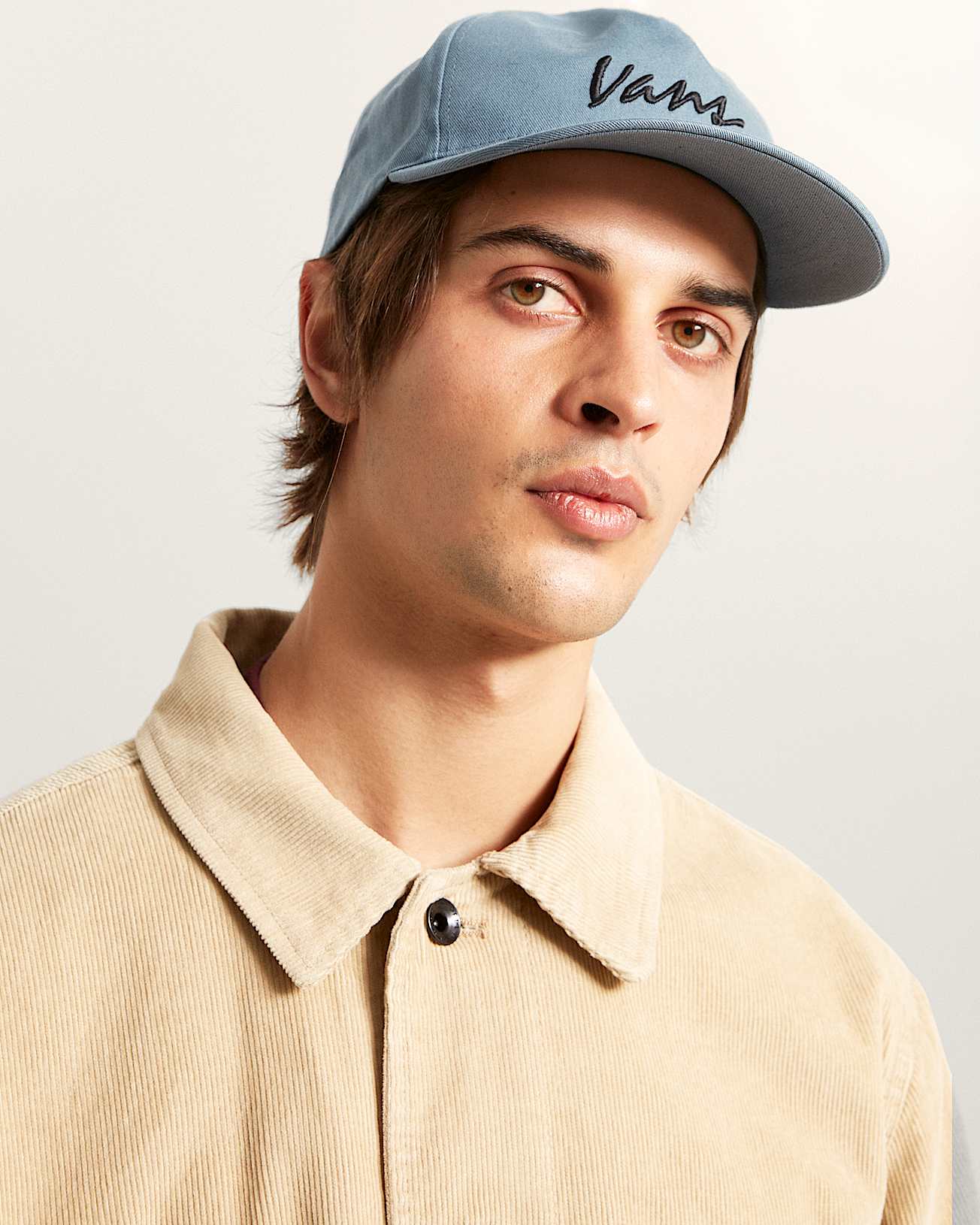 Classic Script Snapback Cap VANS Grau ALT3