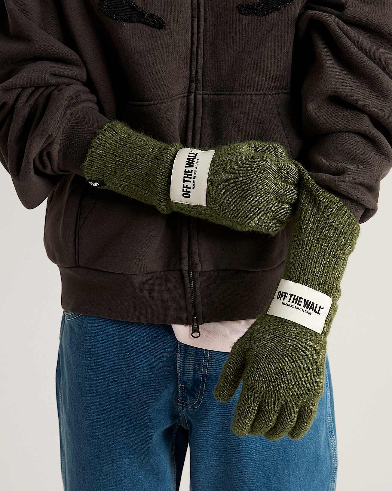 Off The Wall Twofer Handschuhe VANS Grn ALT3