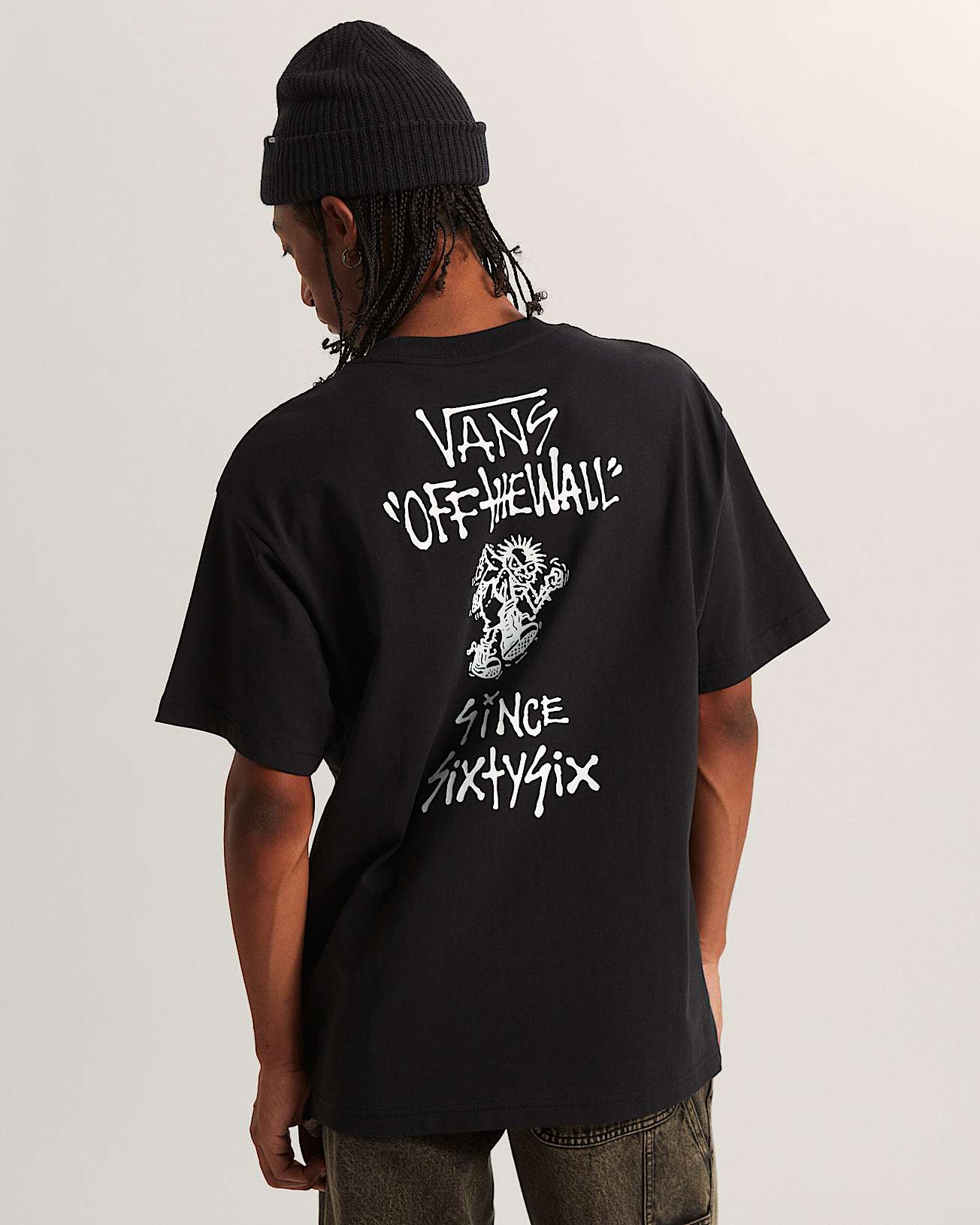 Stomper Loose Fit KurzarmTShirt VANS Schwarz ALT3