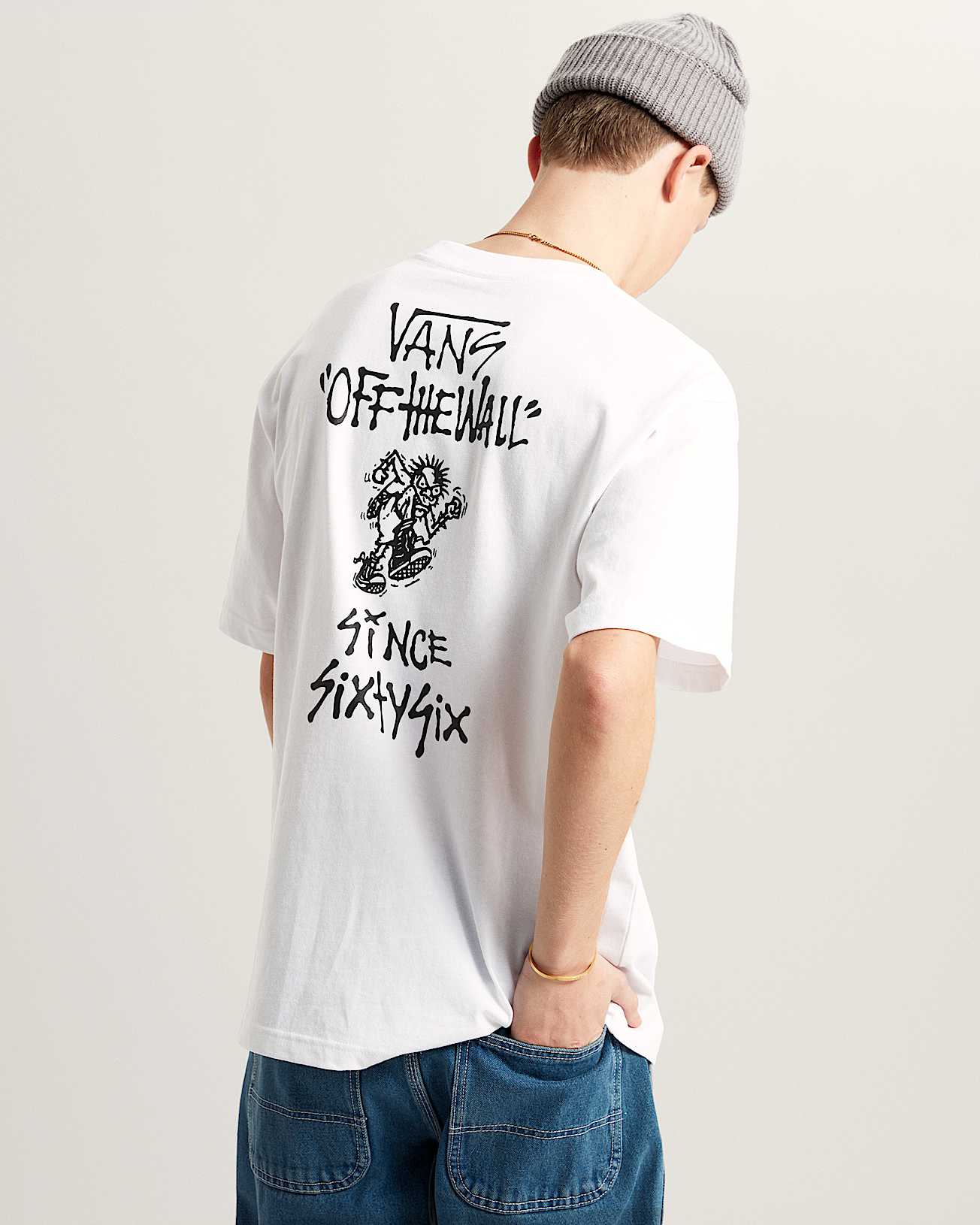 Stomper Loose Fit KurzarmTShirt VANS Wei ALT3